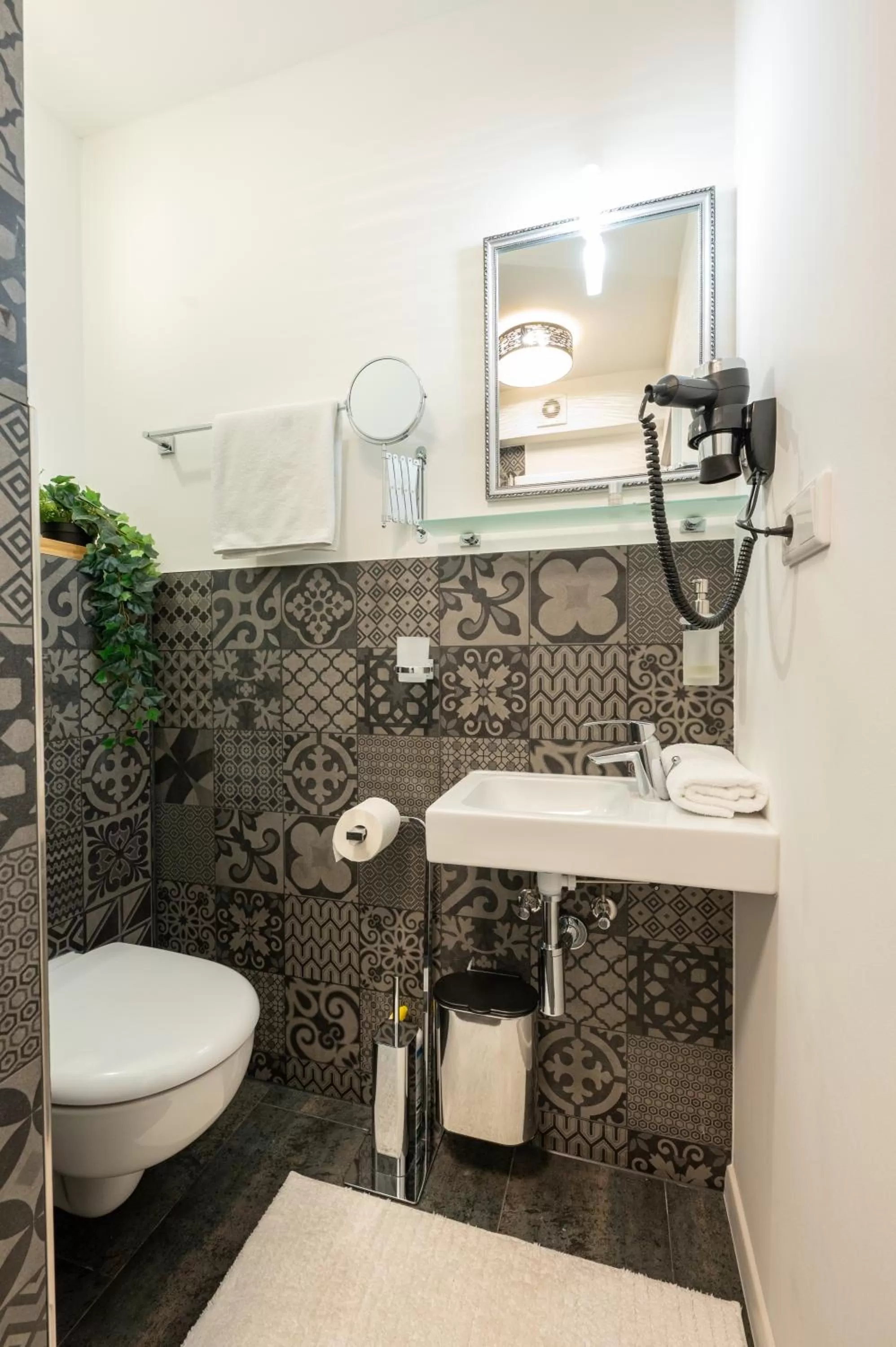 Bathroom in Hotel Burgblick