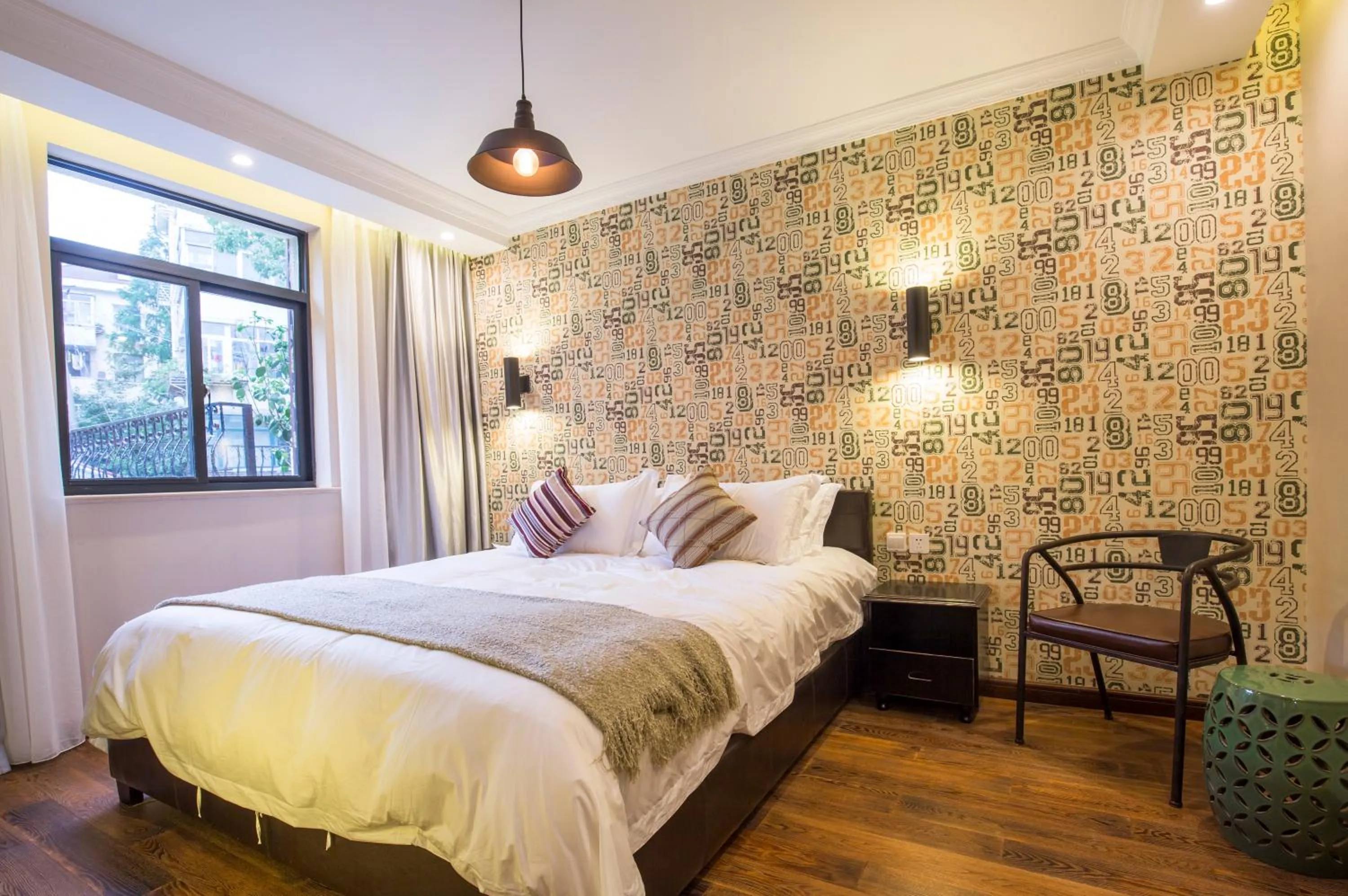 Bedroom, Bed in Shanghai Former French Concession Garden Hotel