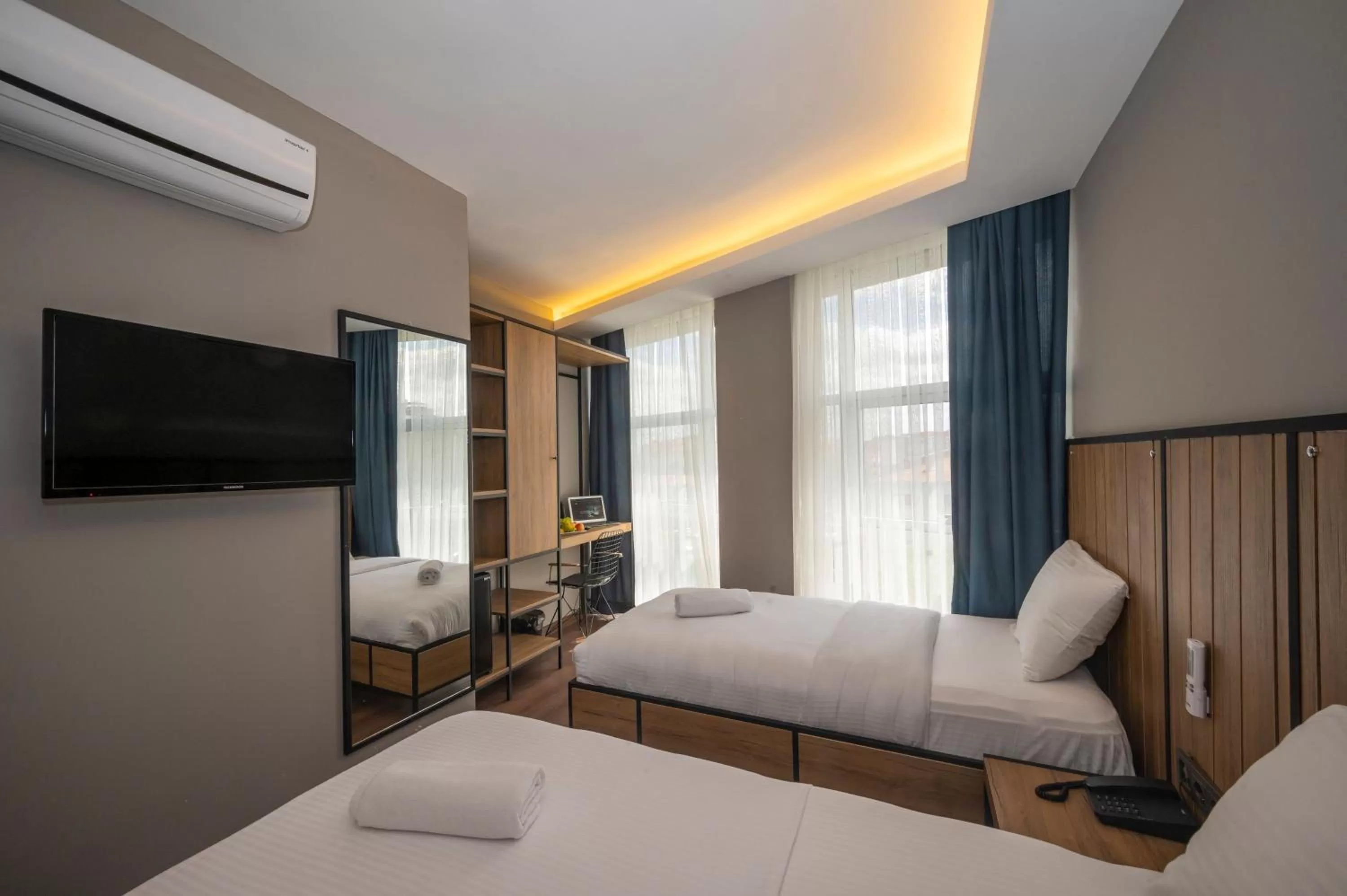 TV and multimedia, Bed in Çorlu Dem Hotel