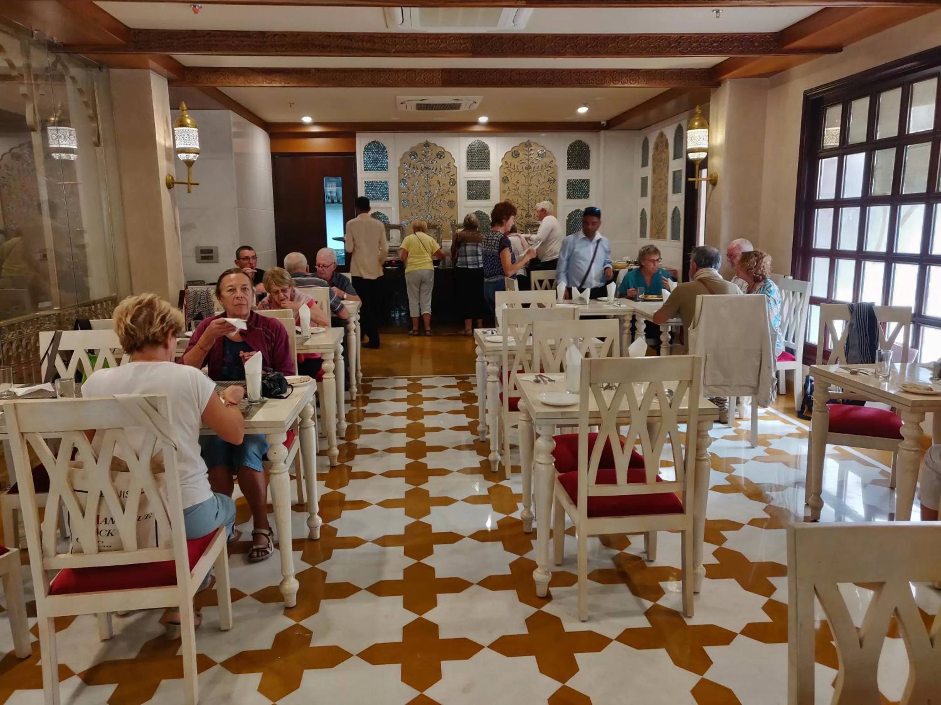 Breakfast in Laxmi Palace Heritage Boutique Hotel