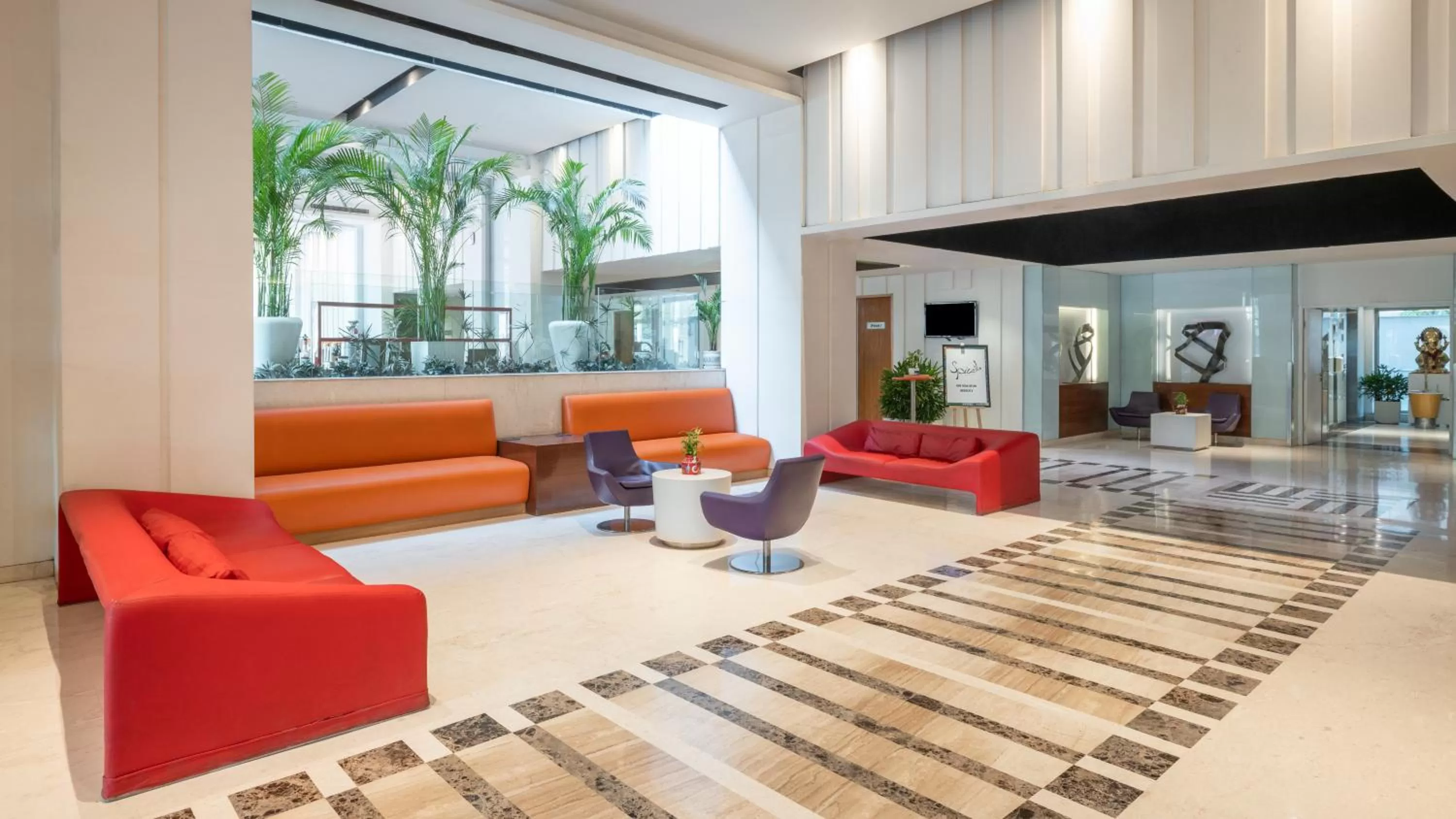 Lobby or reception in ibis New Delhi Aerocity - An Accor Brand