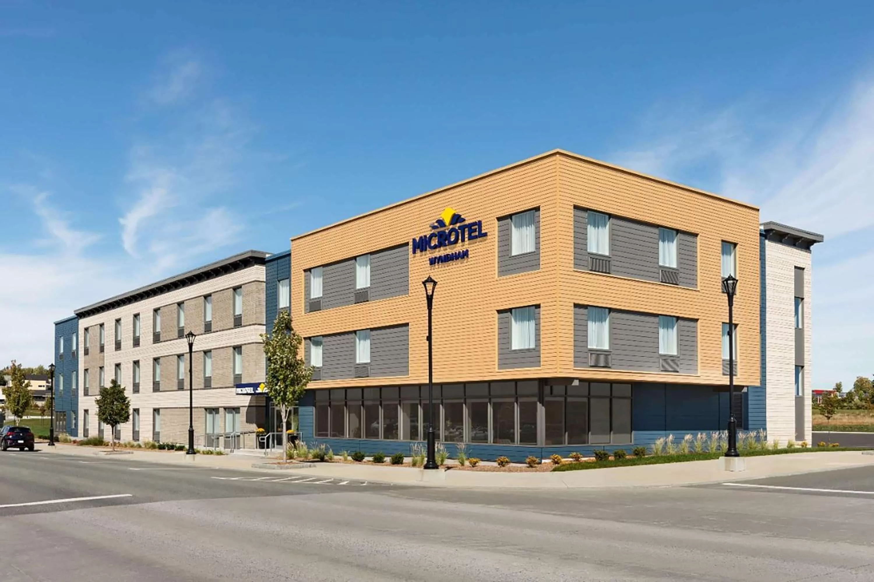 Property building in Microtel Inn & Suites by Wyndham Lachute