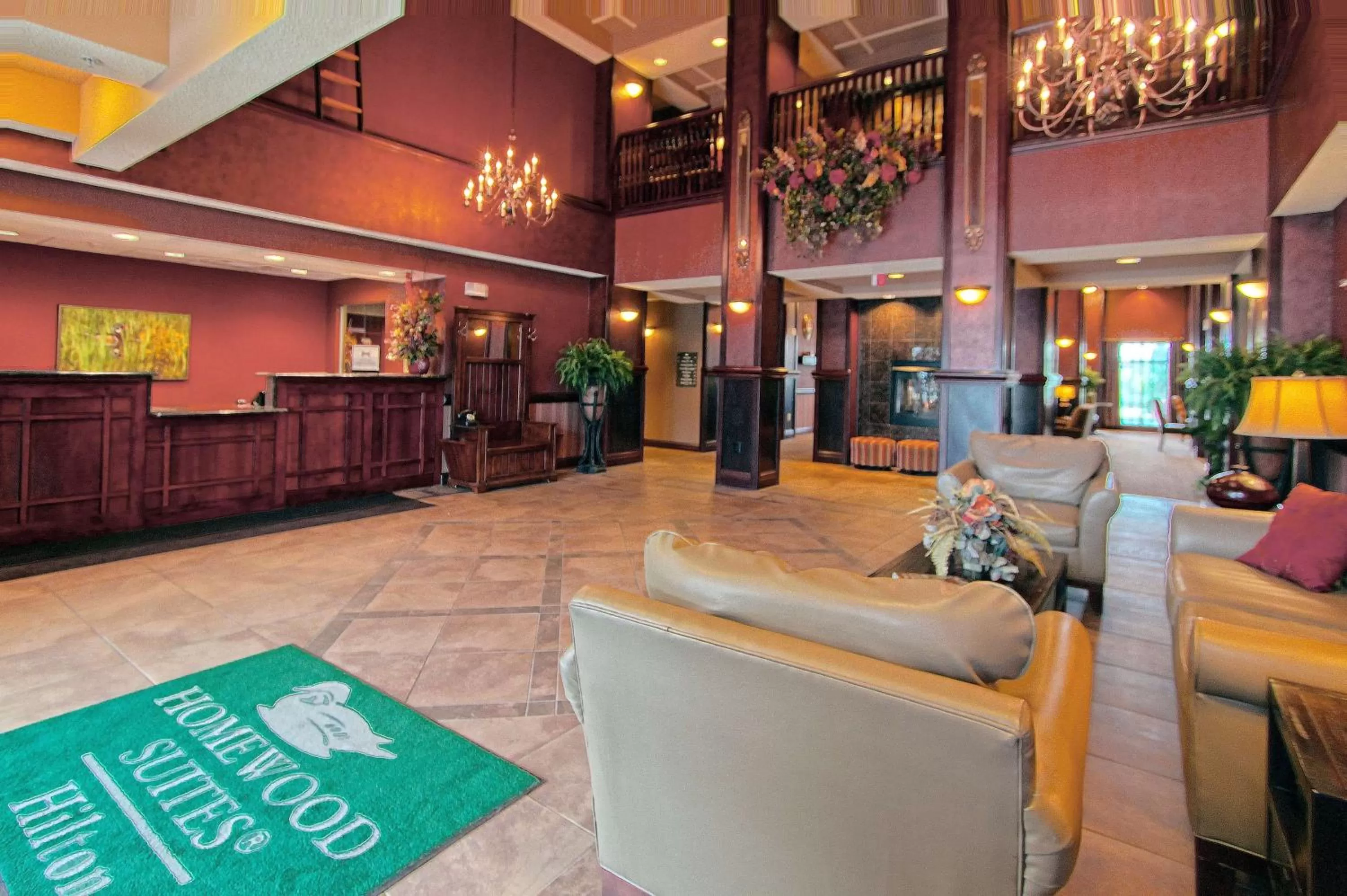 Lobby or reception in Homewood Suites by Hilton Bloomington