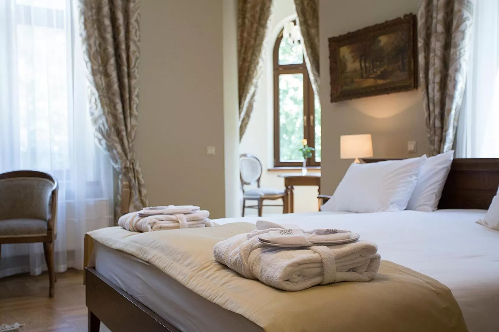 Day, Bed in Pałac Polanka