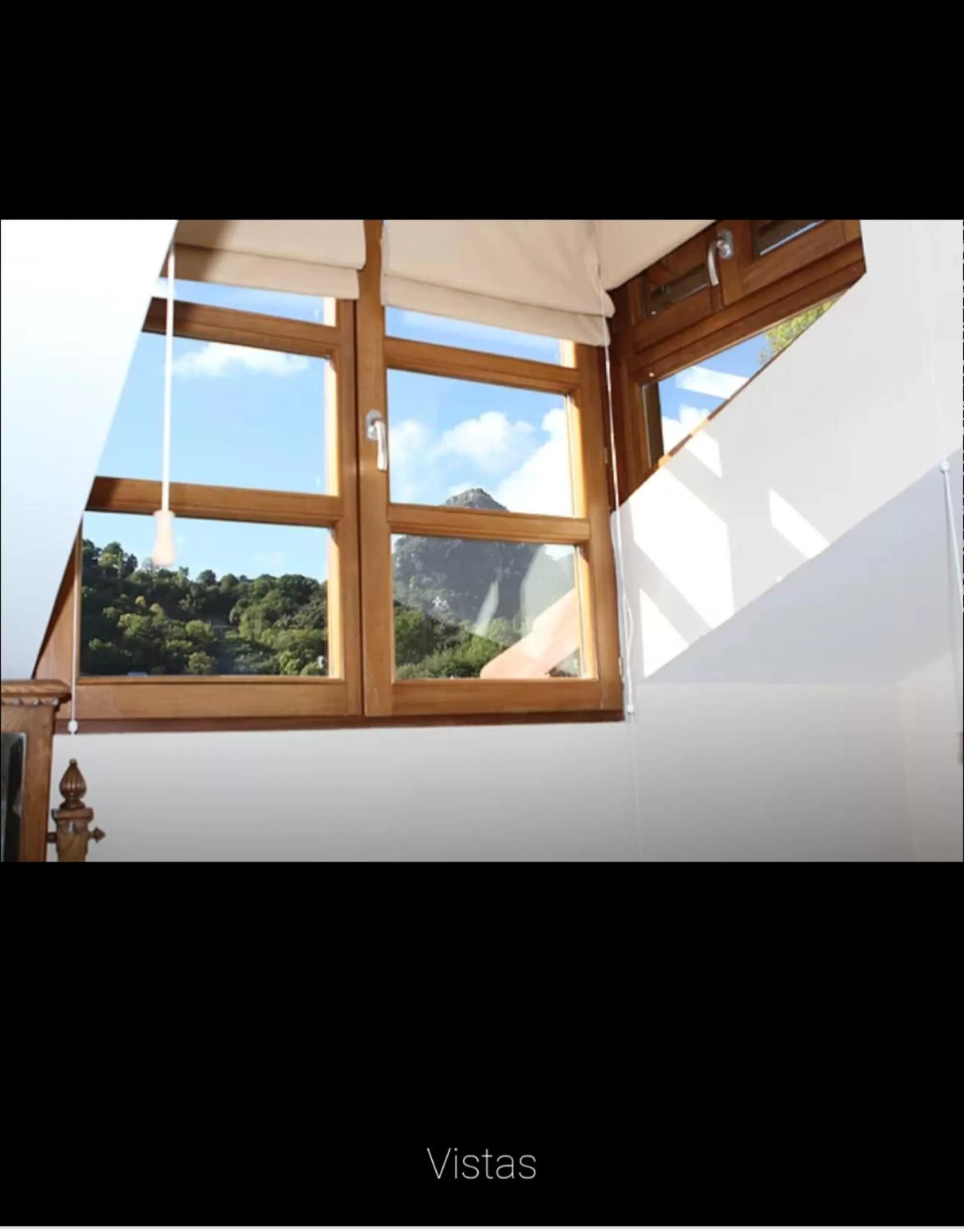 Mountain view in La Casona de Don Santos