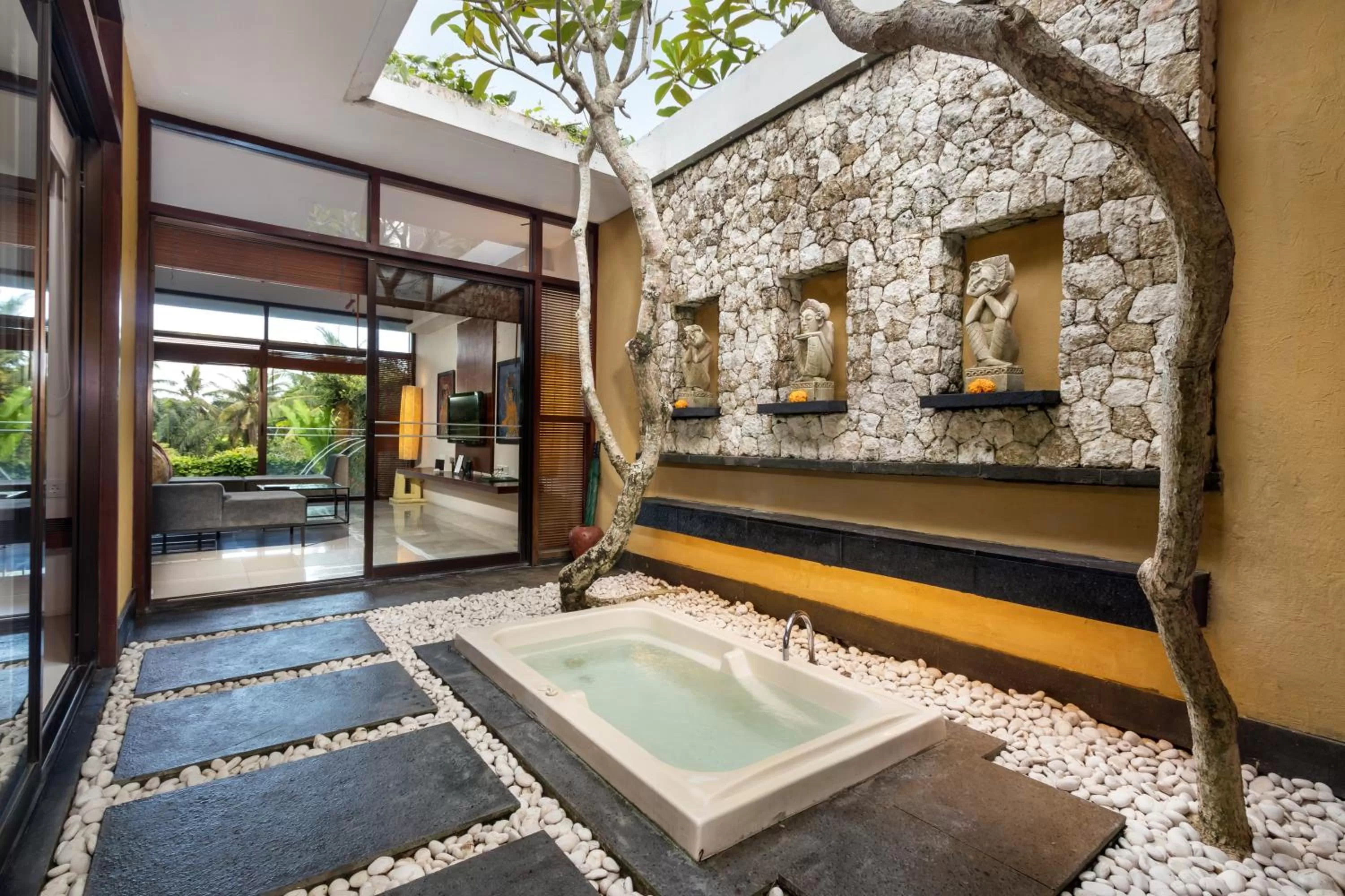 Hot Tub in Ubud Green Resort Villas Powered by Archipelago