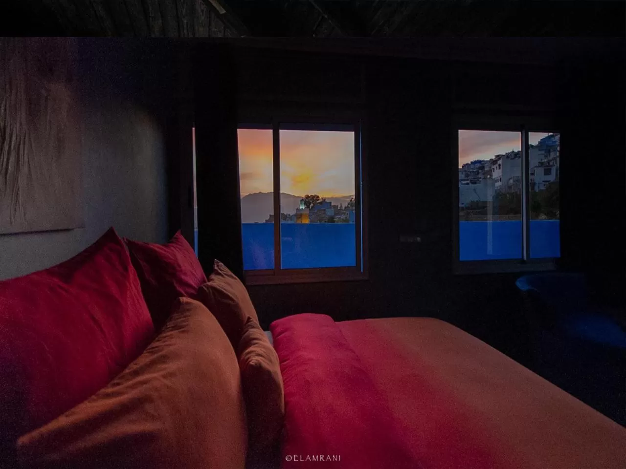 Bed in Hôtel ZIRYAB