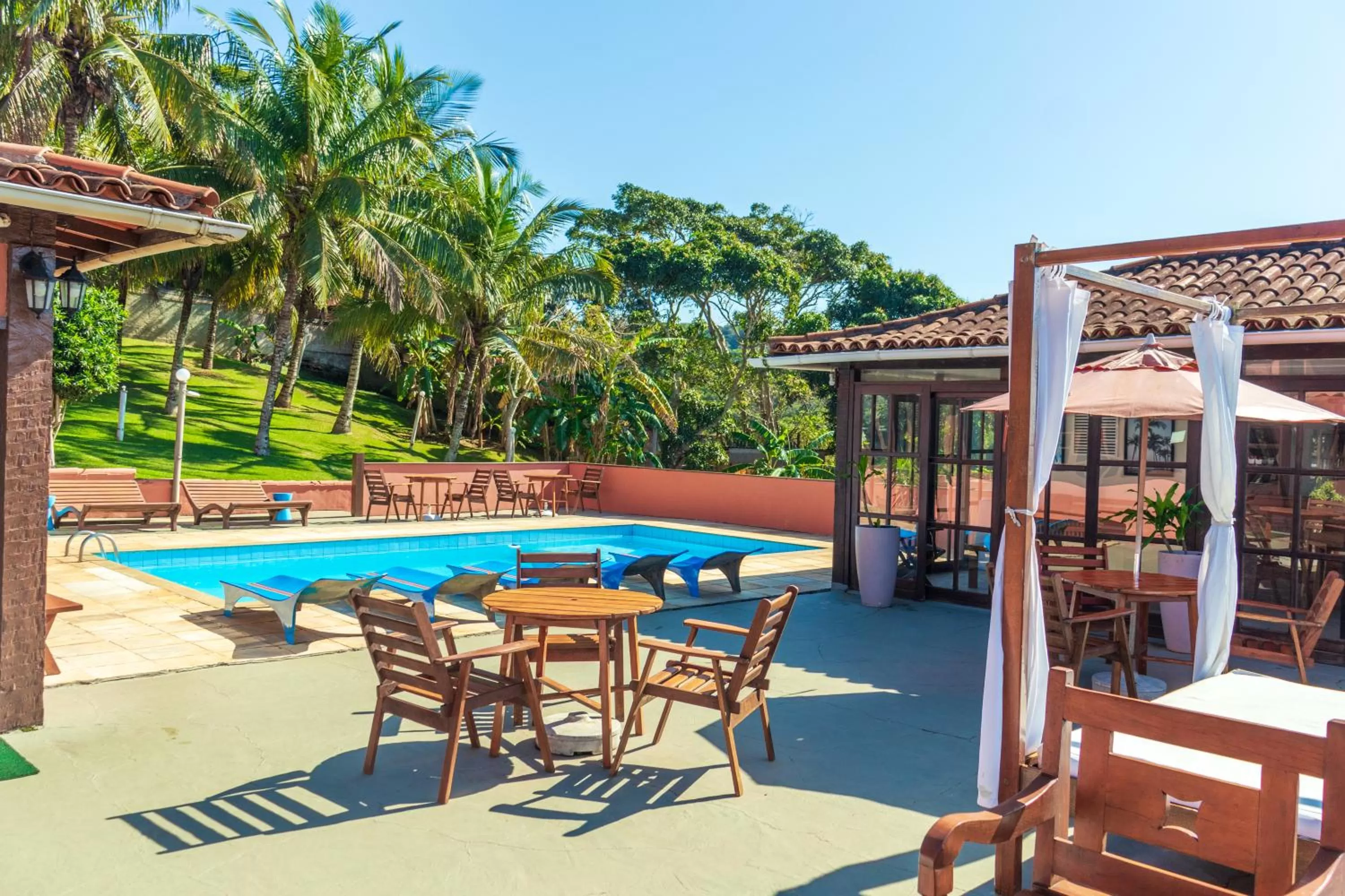 Patio in Pousada dos Coqueiros Búzios