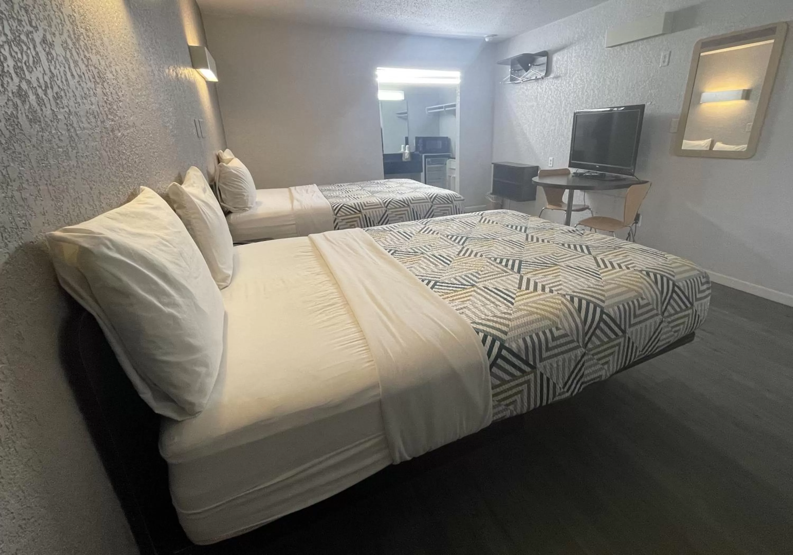 Bed in Motel 6-Sallisaw, OK