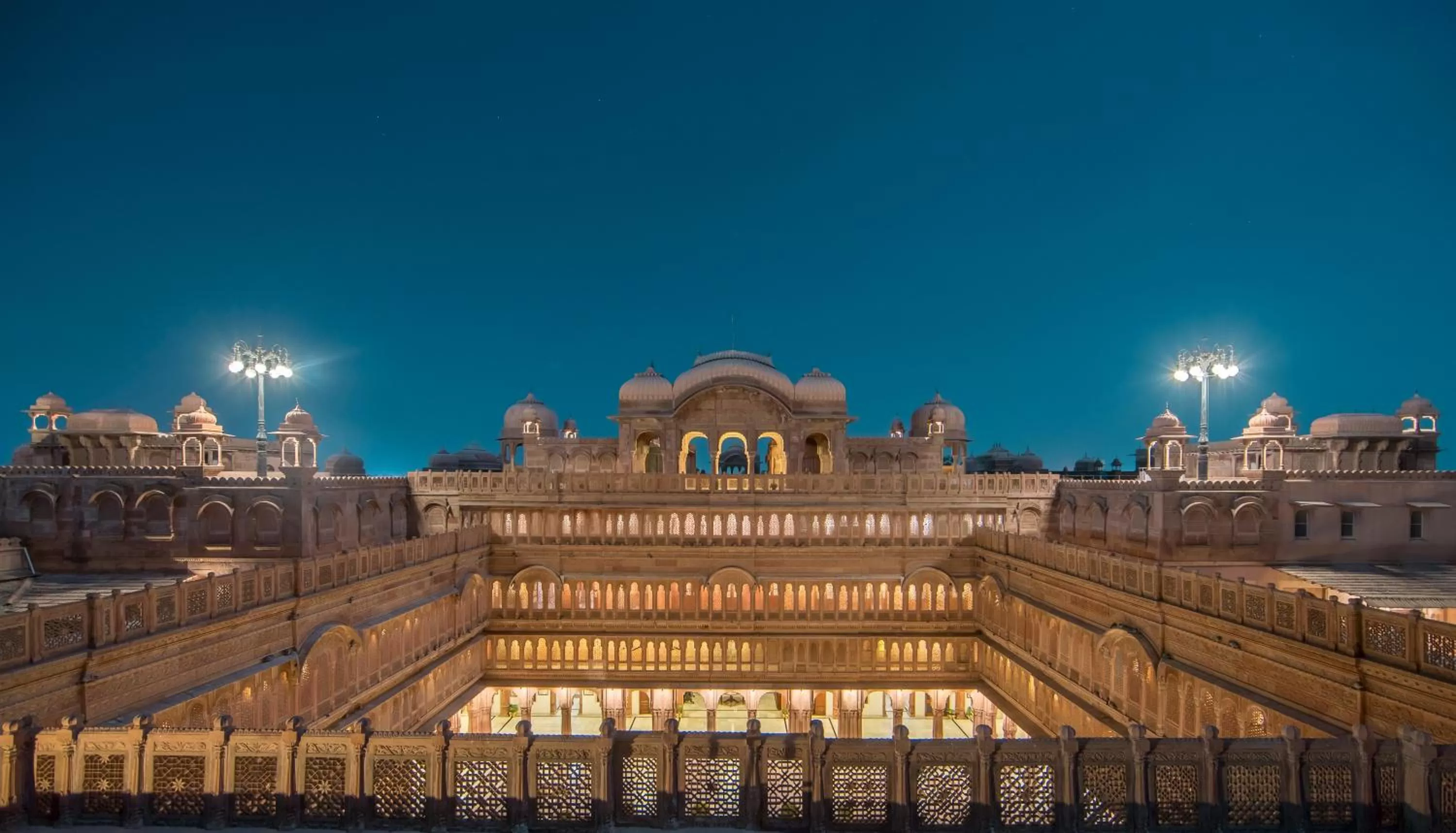 Night in The Laxmi Niwas Palace