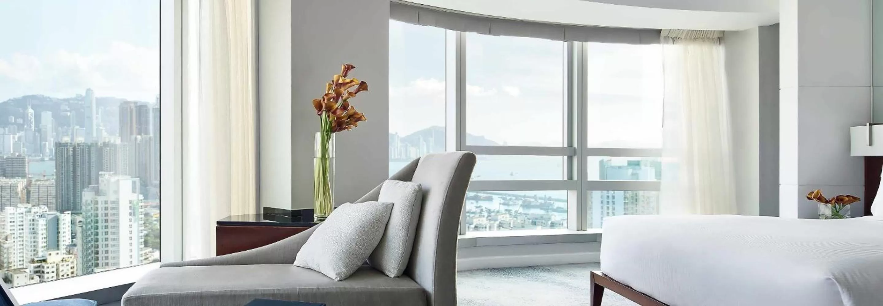 City view, Bed in Cordis, Hong Kong