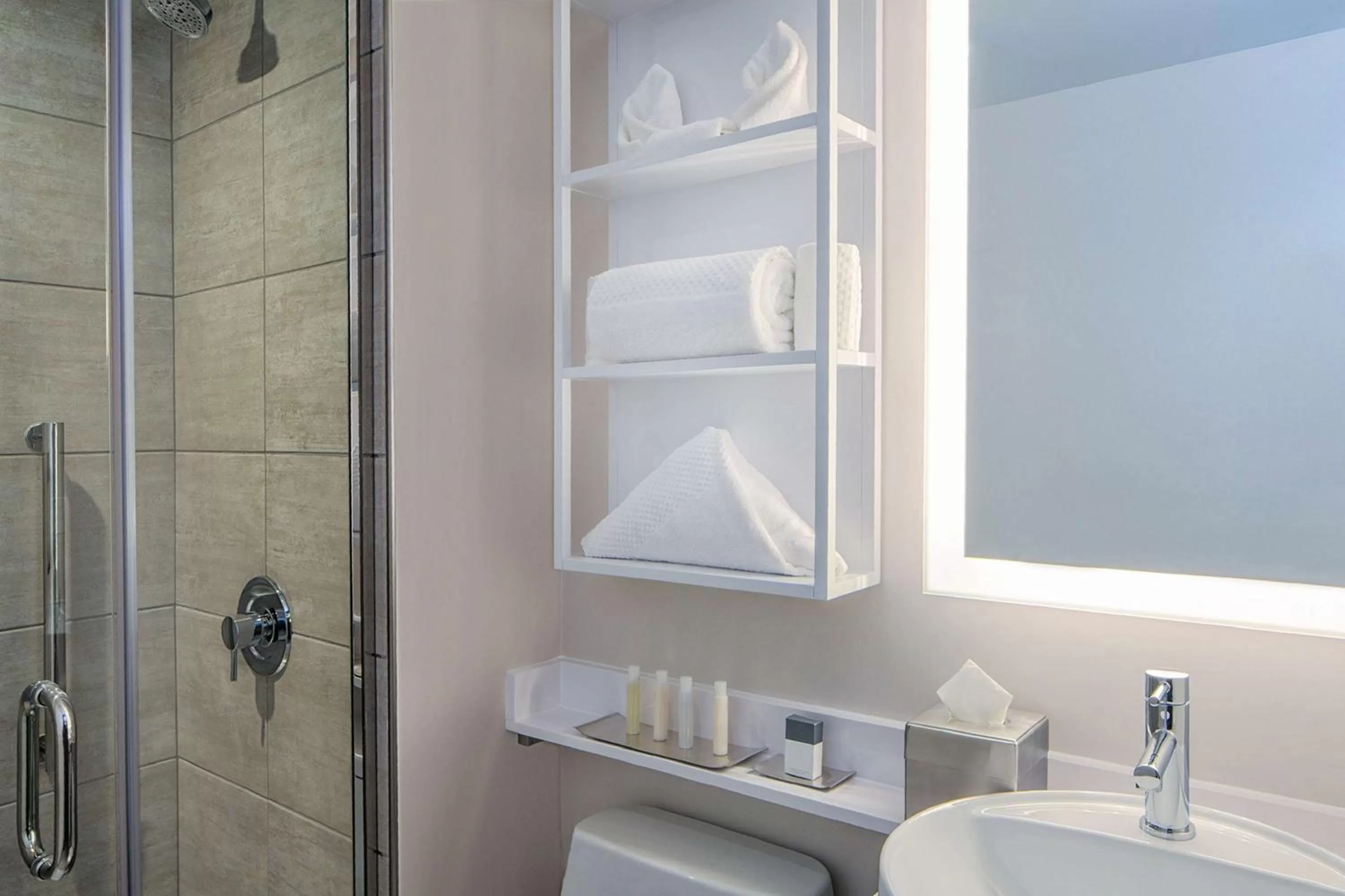 Bathroom in Doubletree By Hilton New York Times Square West