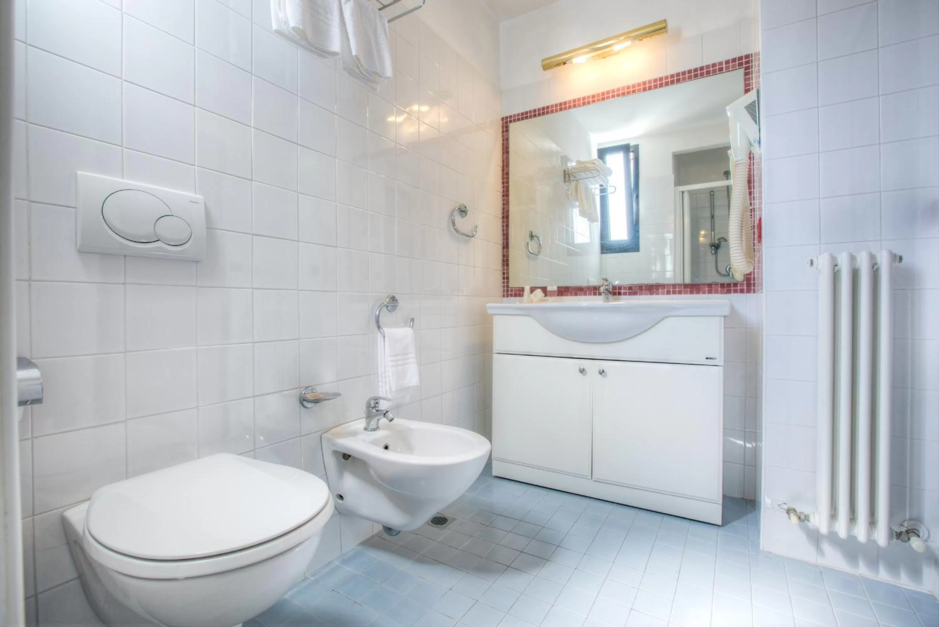 Bathroom in Hotel Boemia