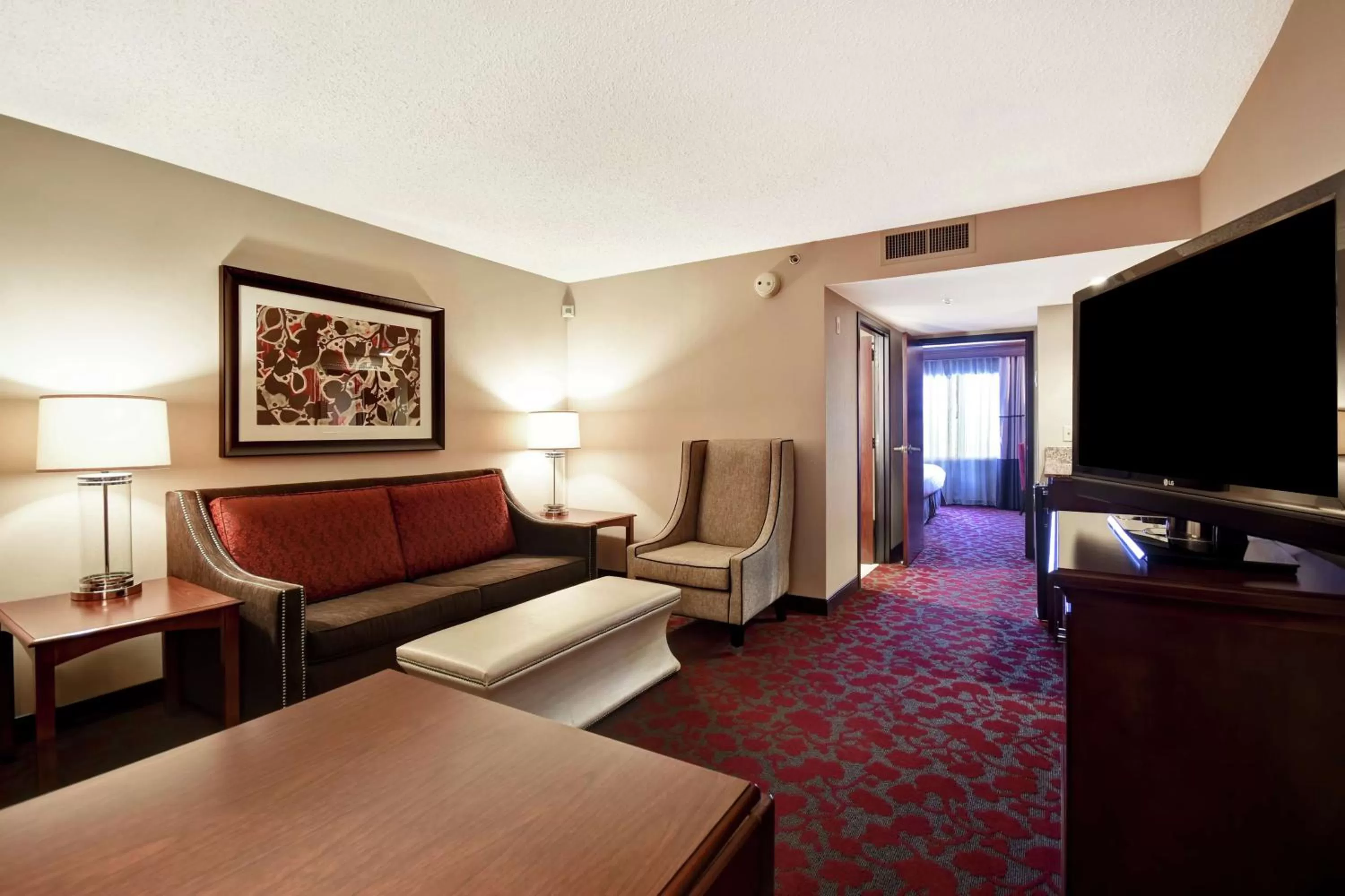 Bedroom in Embassy Suites by Hilton Dulles Airport