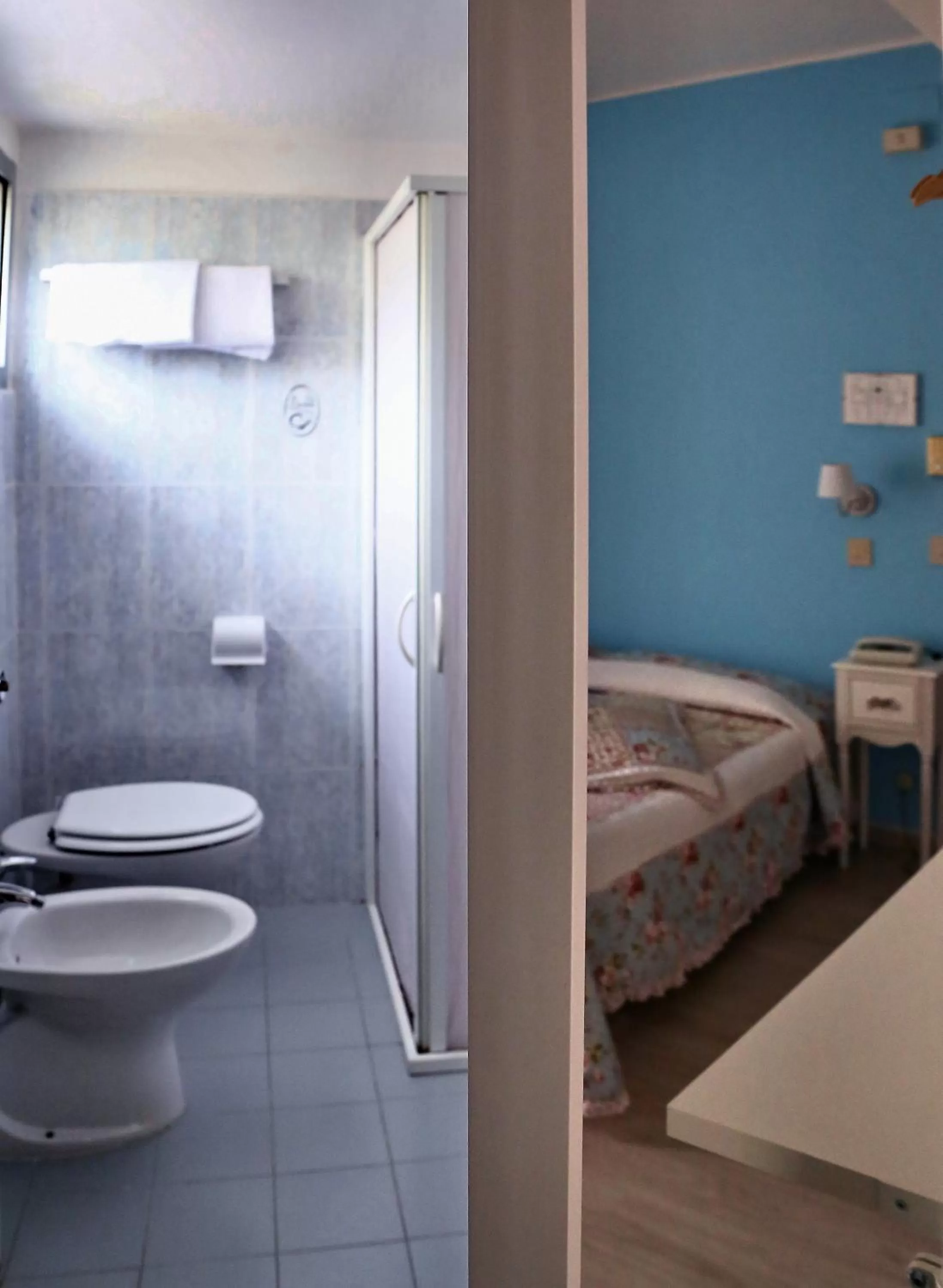 Bedroom, Bed in Hotel Santiago