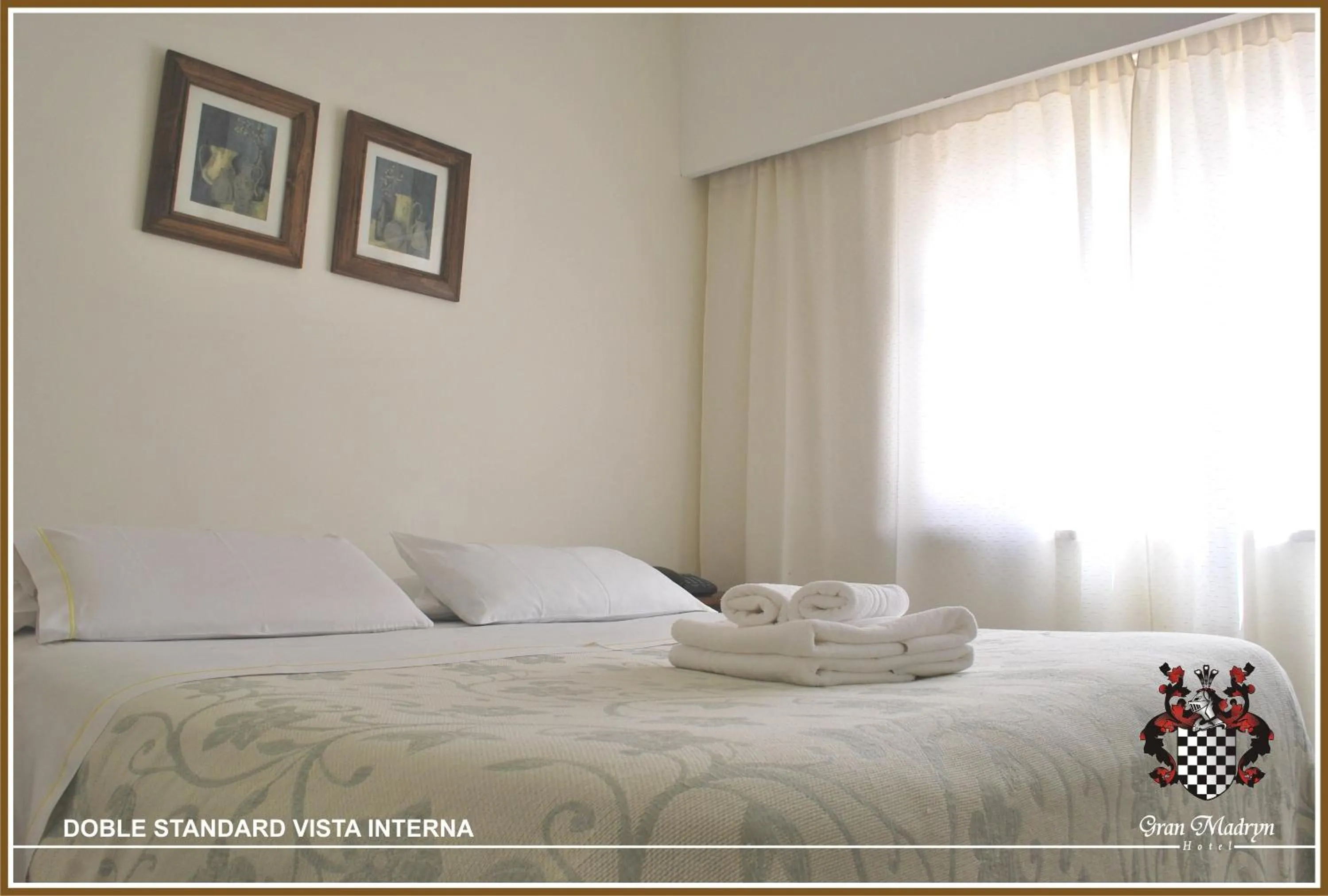 Bed in Hotel Gran Madryn