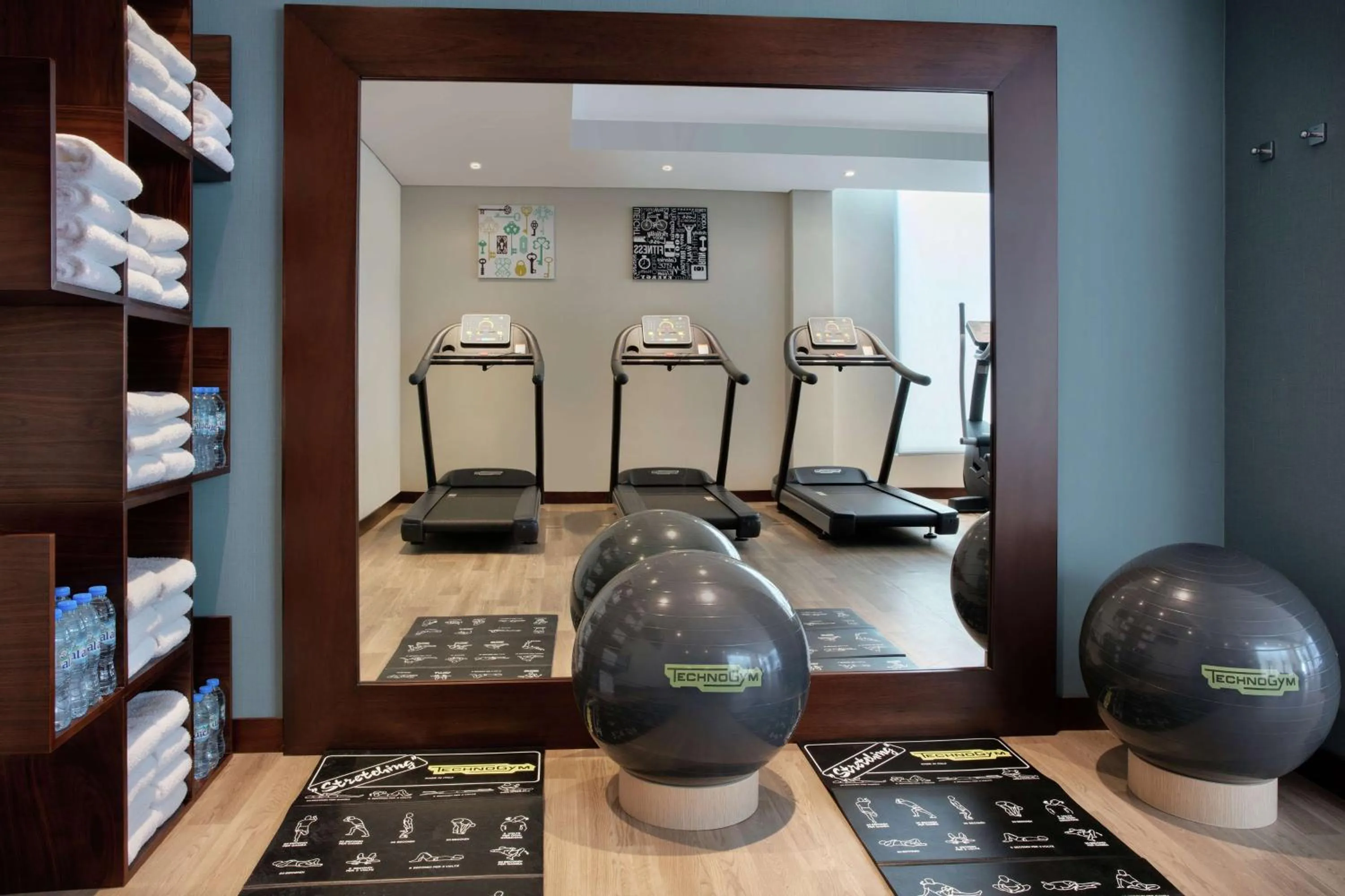 Fitness centre/facilities in Hampton By Hilton Dubai Al Barsha