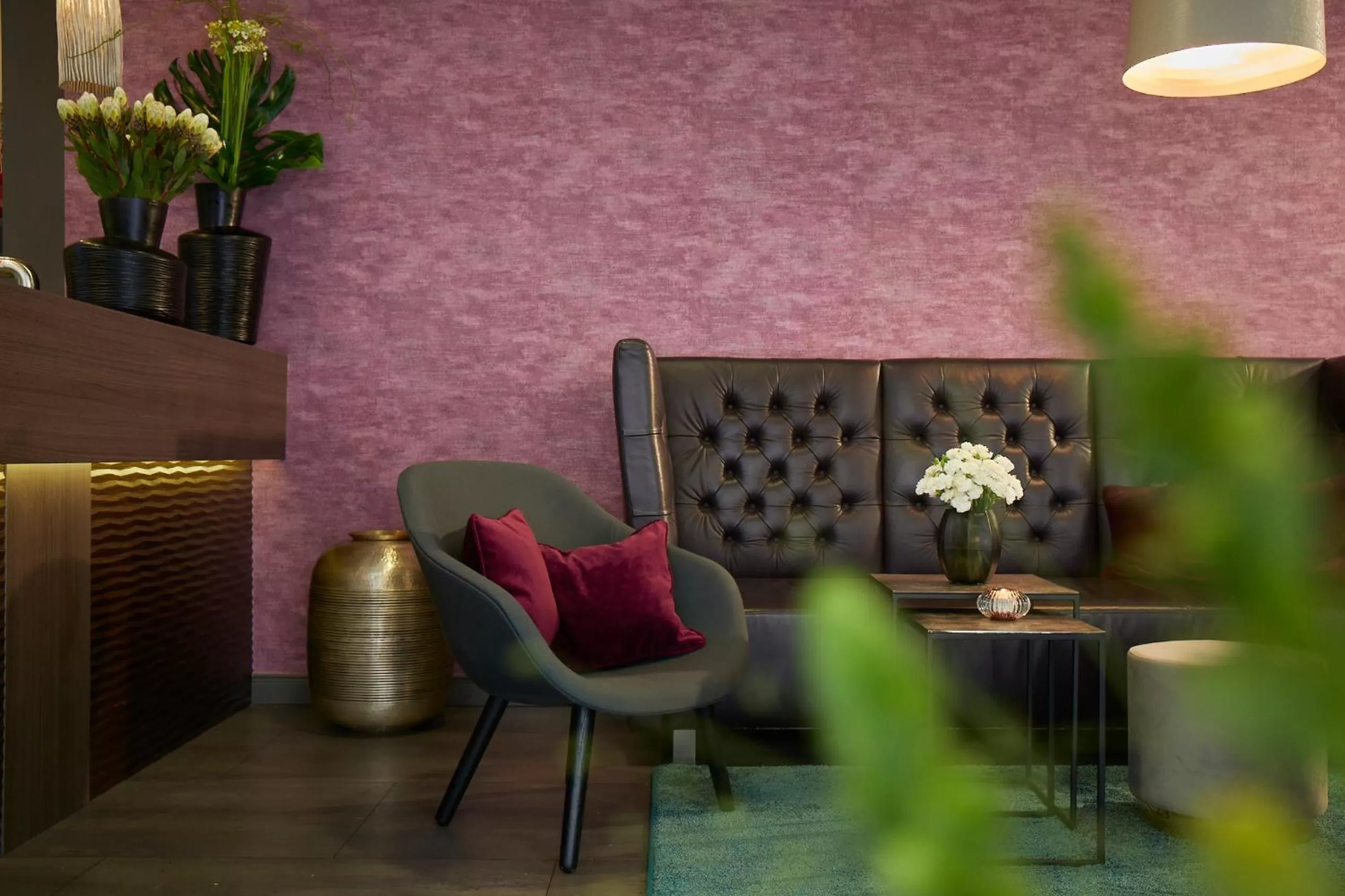 Lobby or reception in Hotel Mirabell by Maier Privathotels