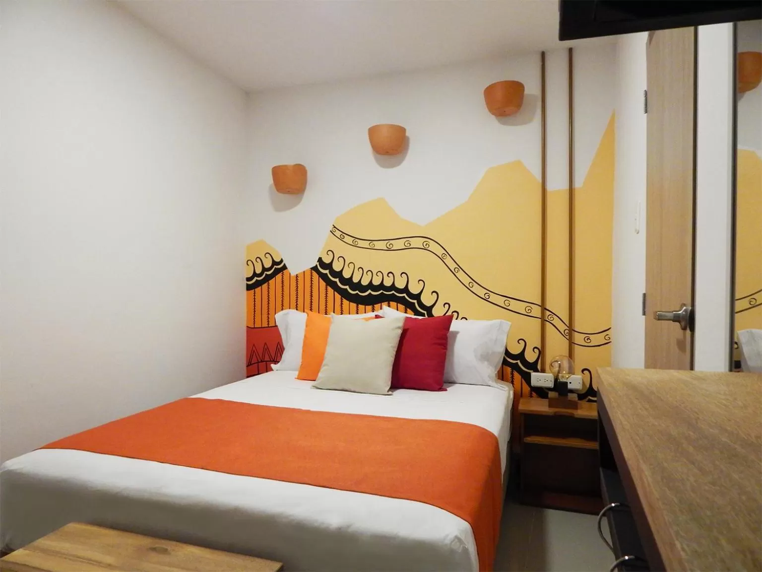 Bed in ETHNIC Thematic Hotel