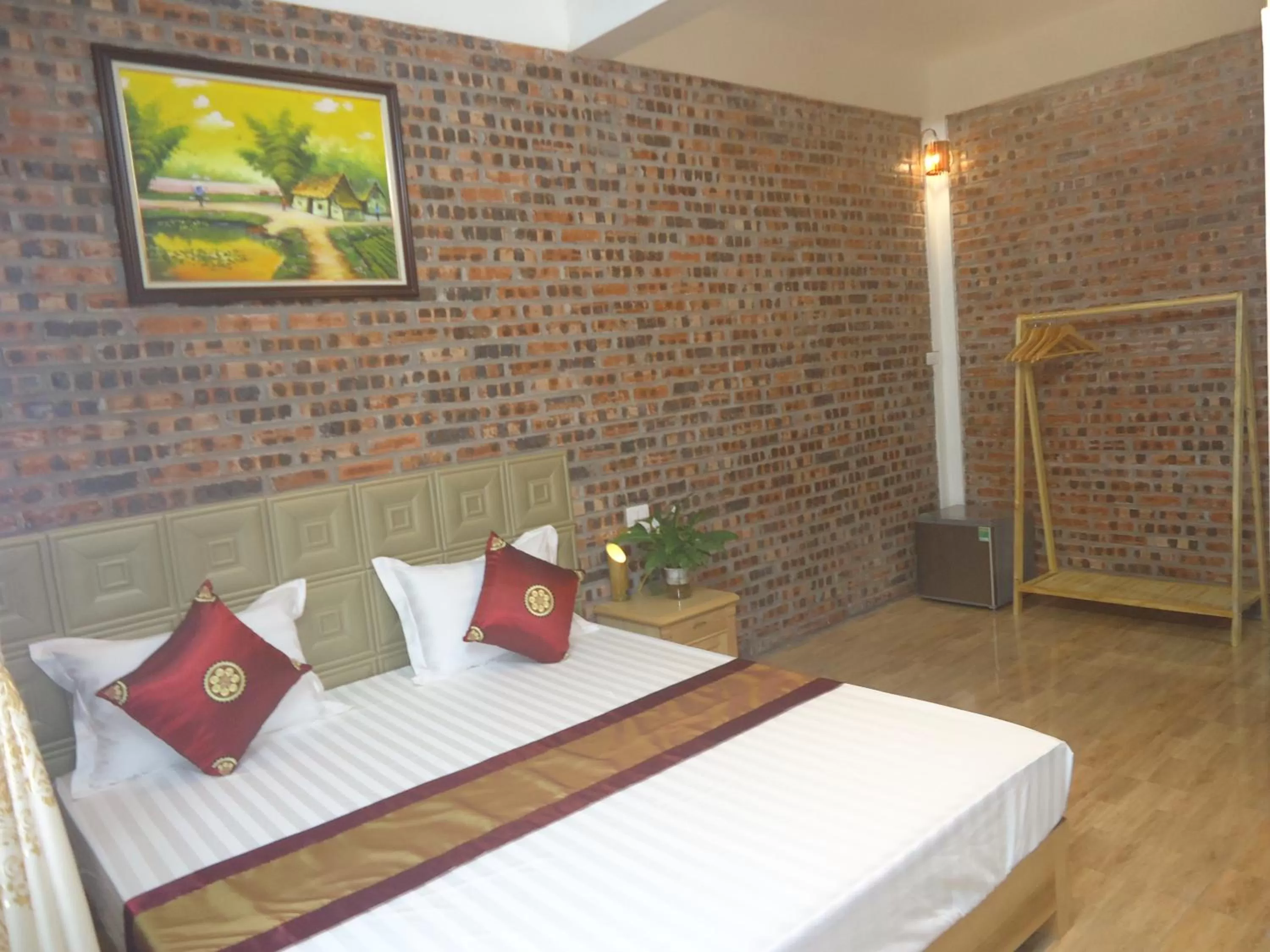 Bedroom, Bed in Green Space Homestay