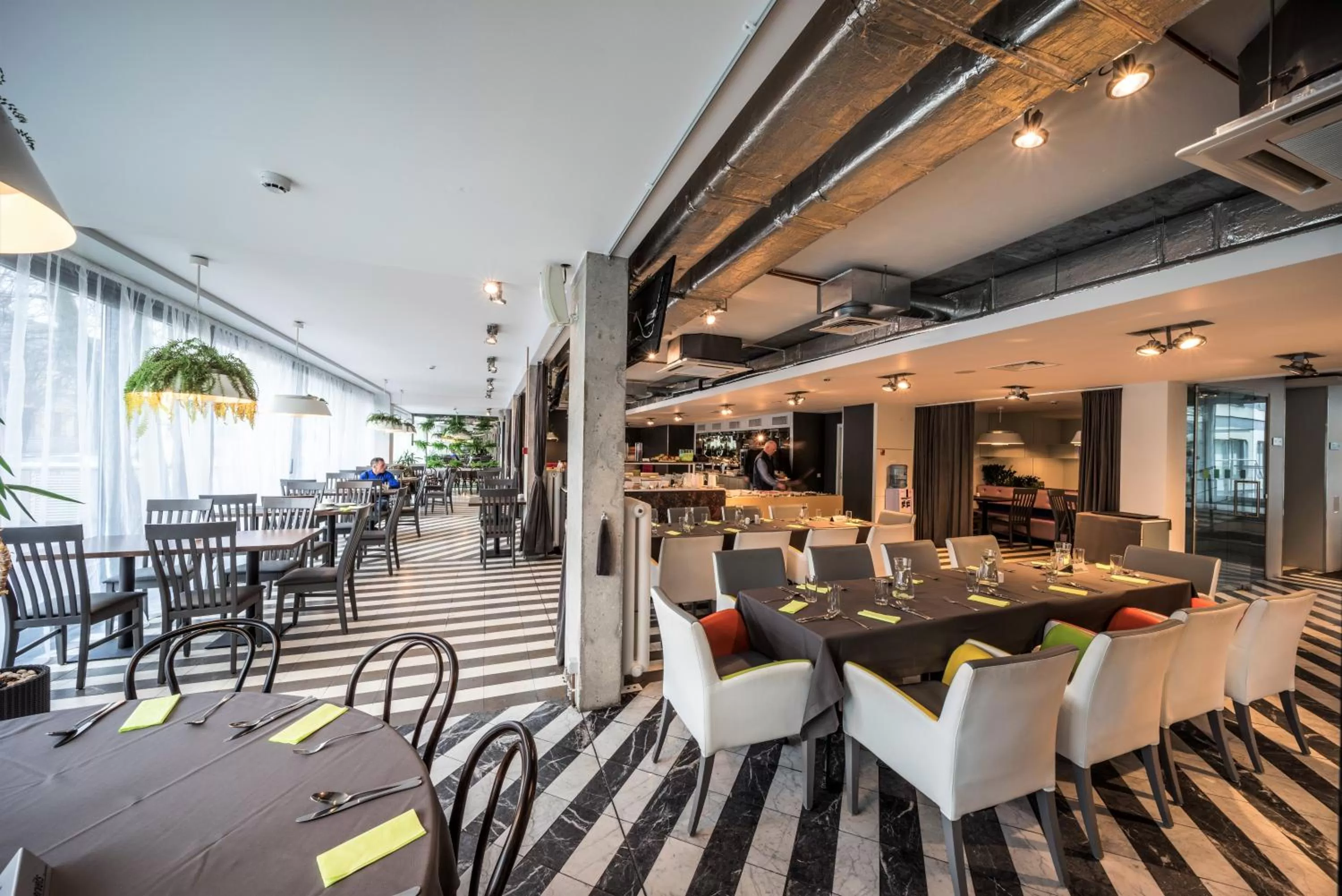 Restaurant/places to eat in Rija VEF Hotel with FREE Parking