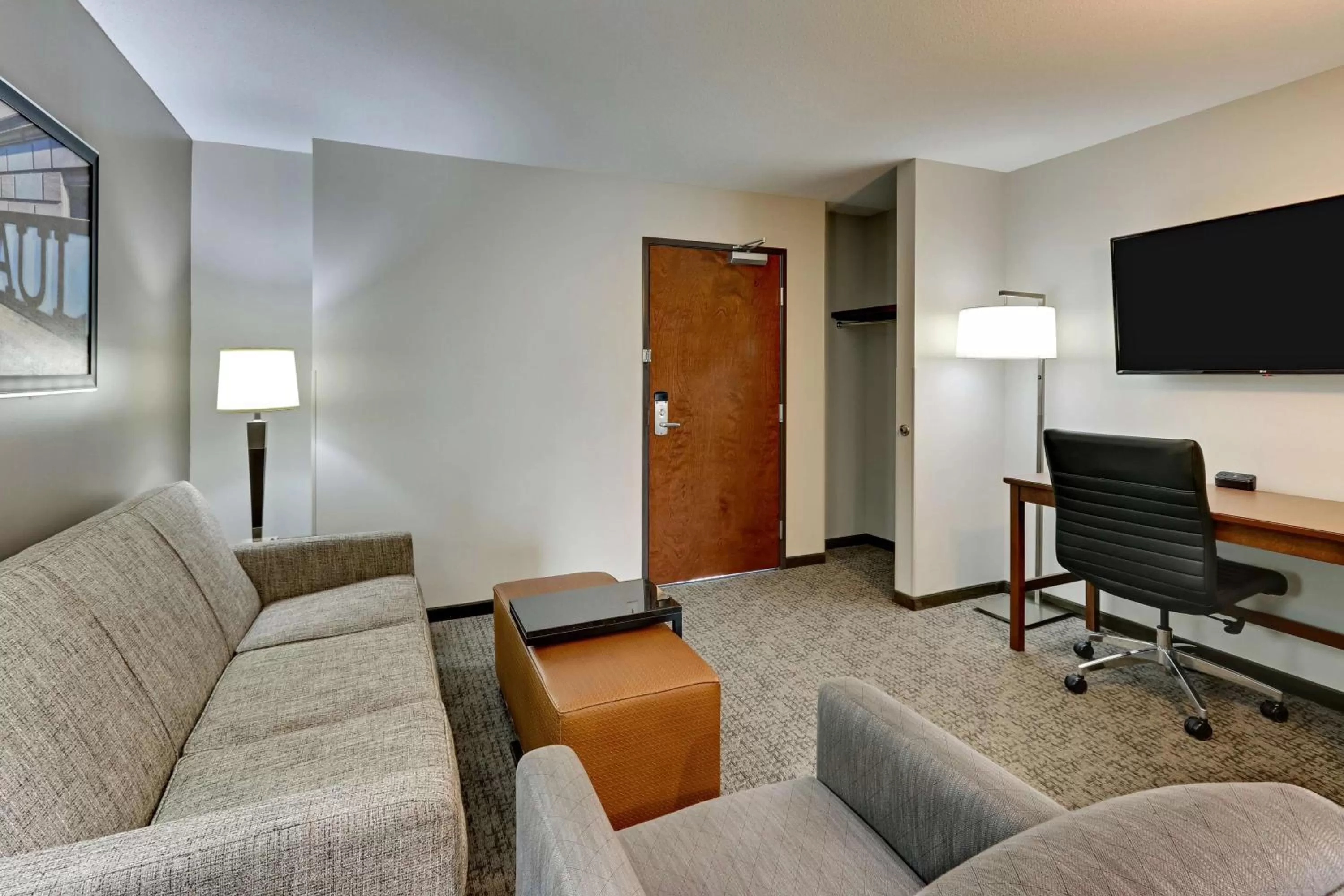 King Suite with Sofa Bed - Hearing Accessible, Shower in Drury Plaza Hotel St. Paul Downtown