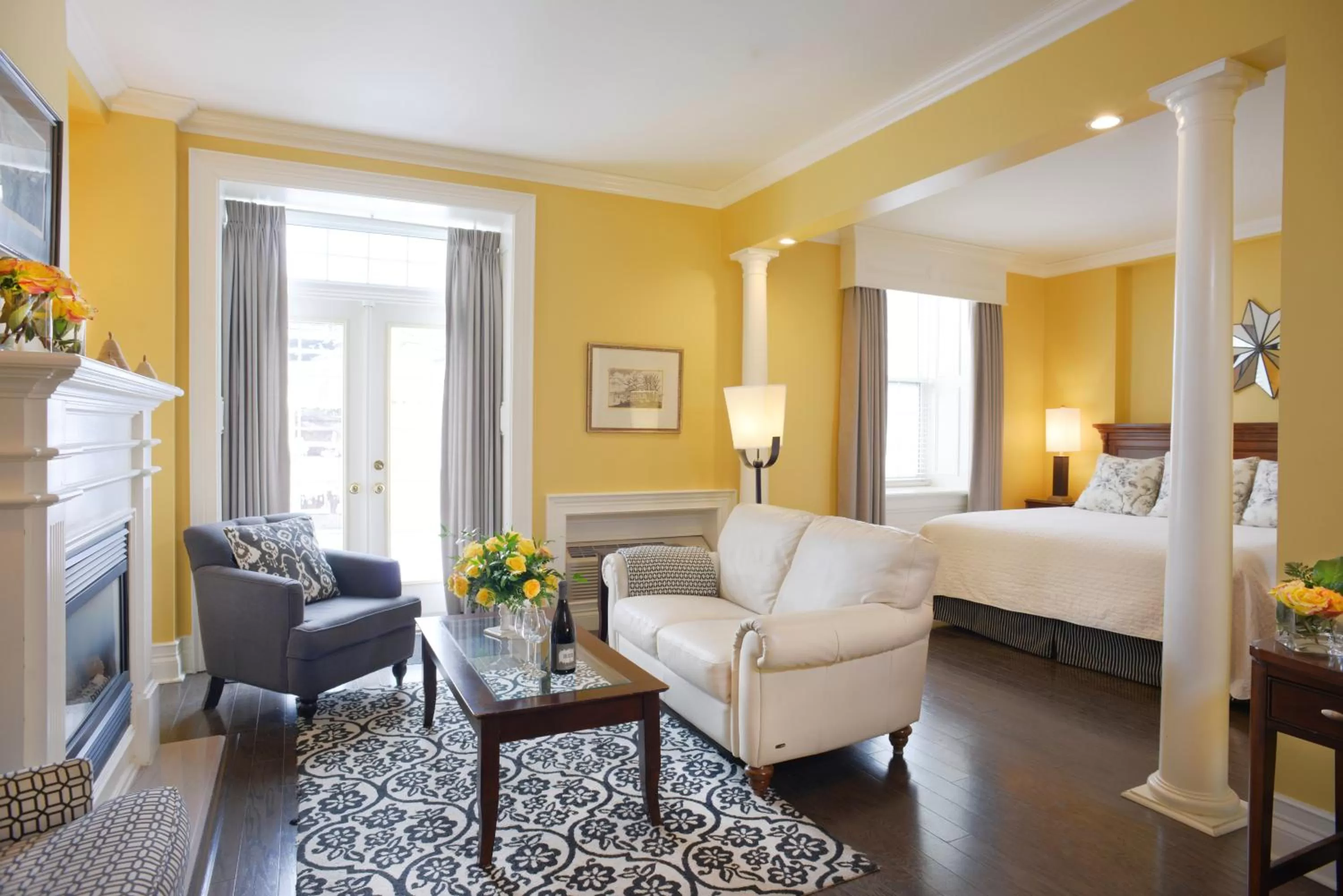 Bed in Inn On The Twenty