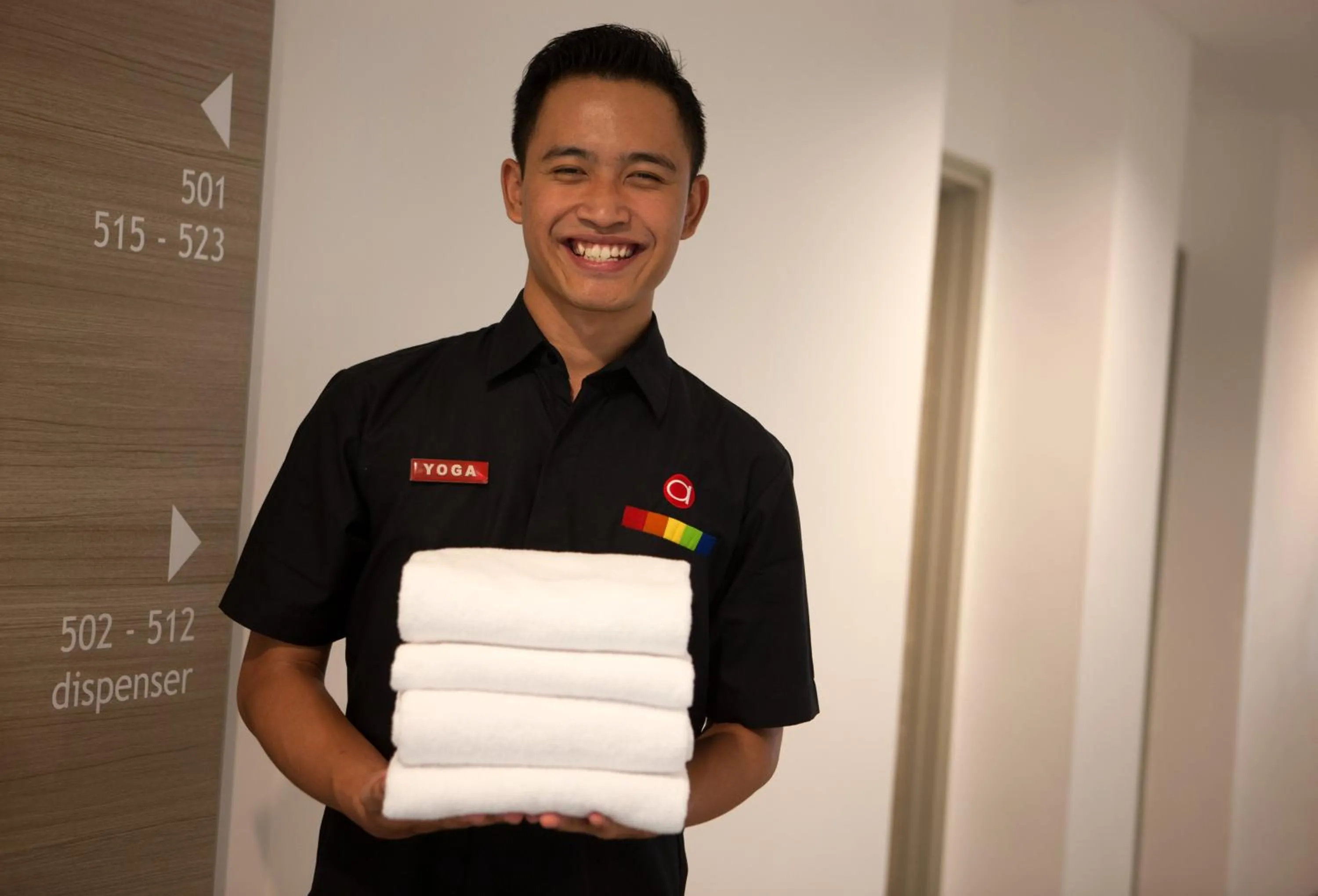 Staff in Amaris Hotel Darmo Surabaya