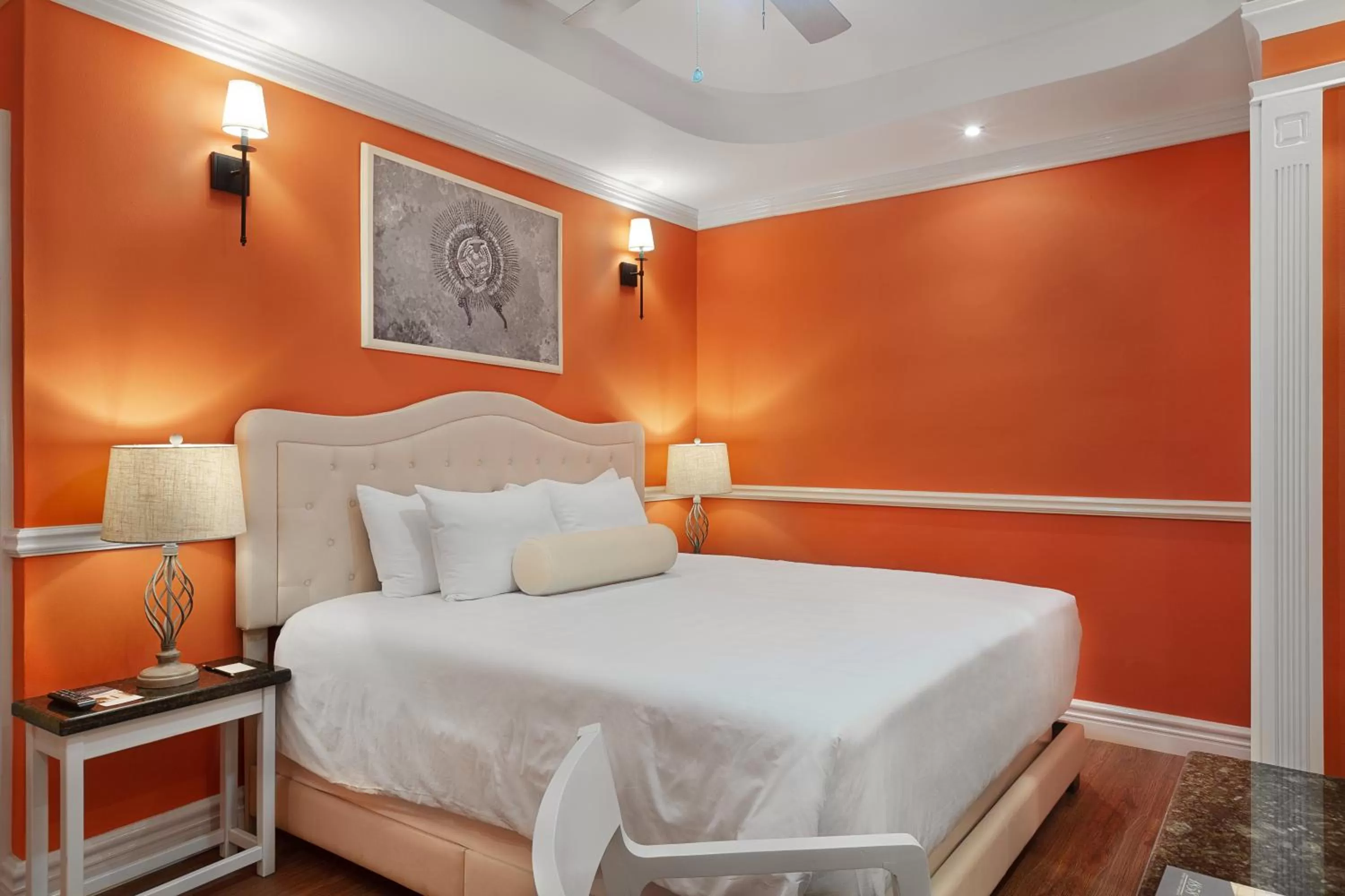 Photo of the whole room, Bed in Hotel la Perla Leon