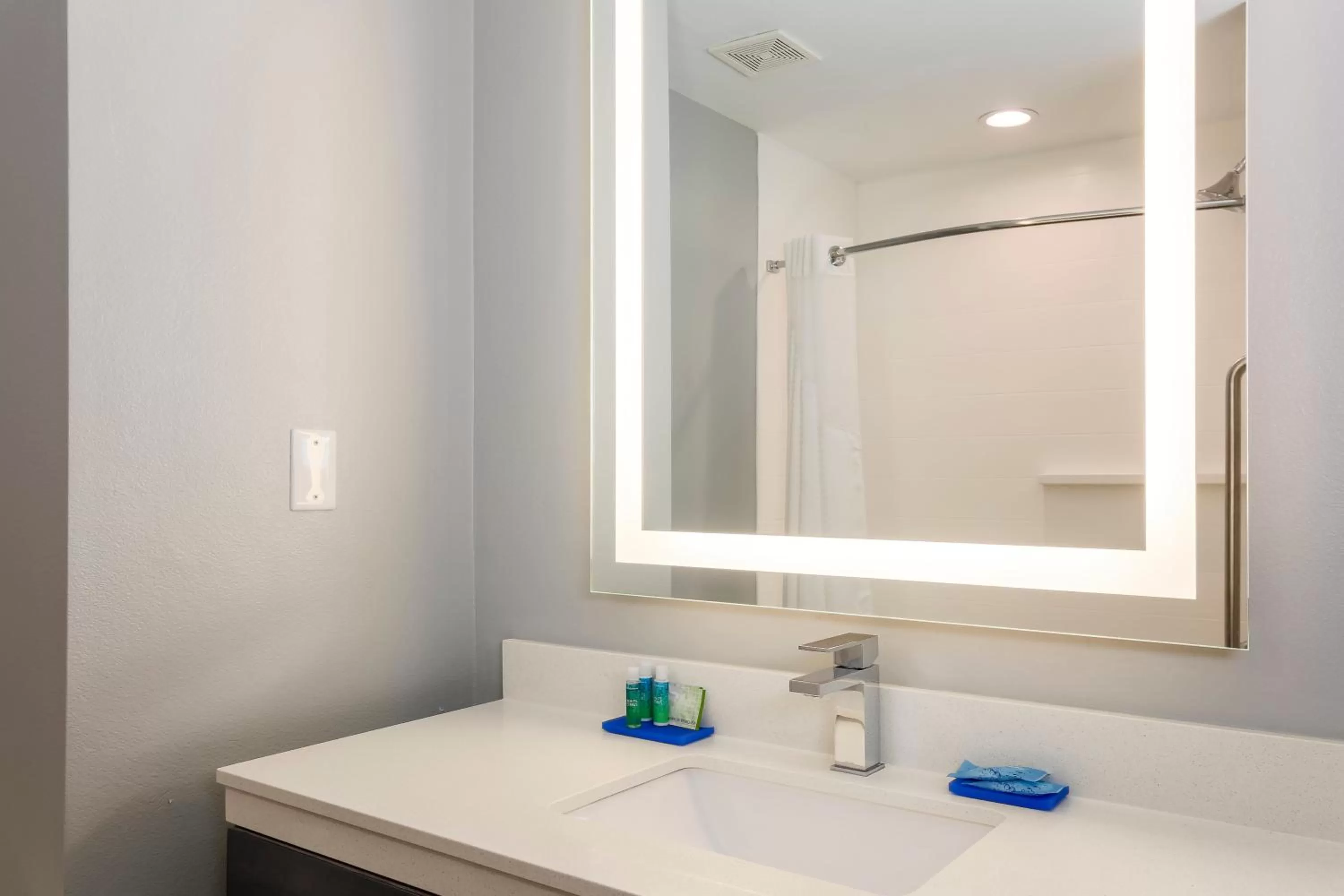 Bathroom in Holiday Inn Express & Suites Houston - Hobby Airport Area by IHG