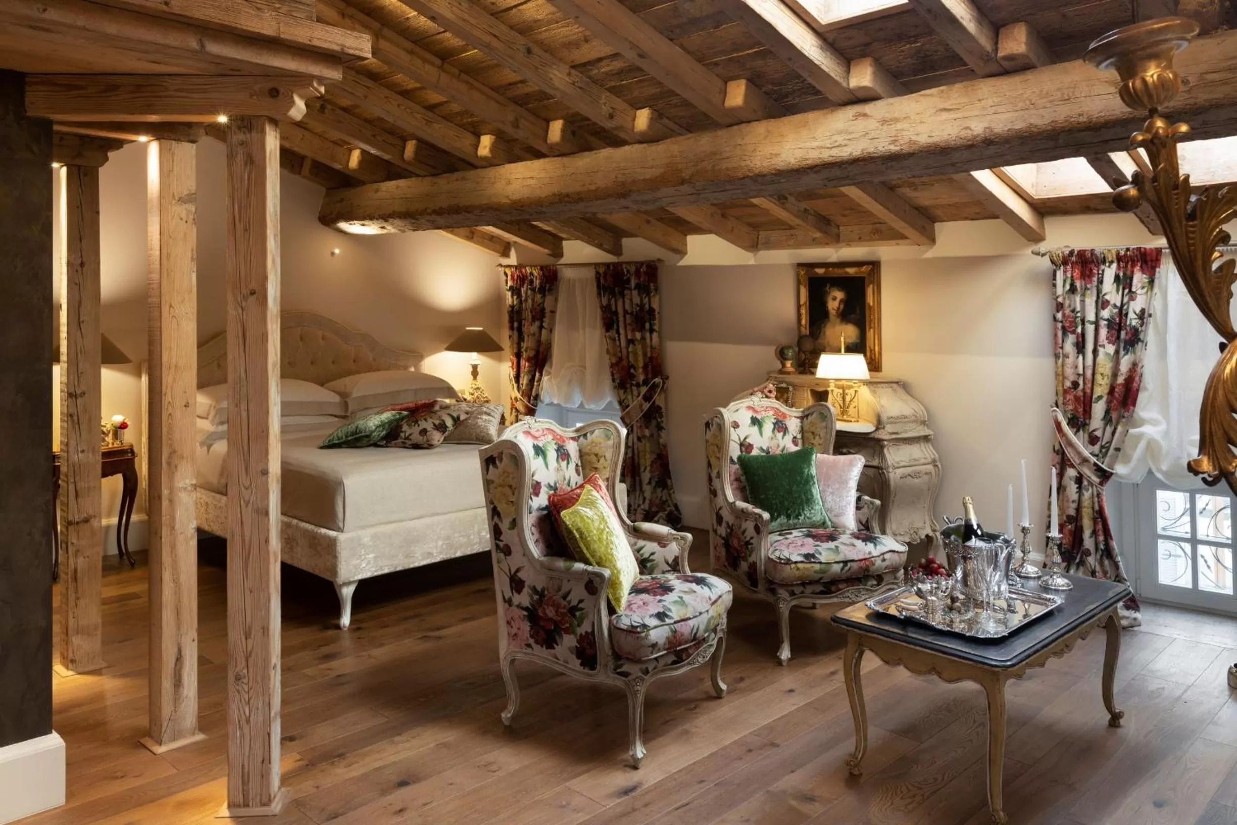 Bed in Antica Dimora Desenzano