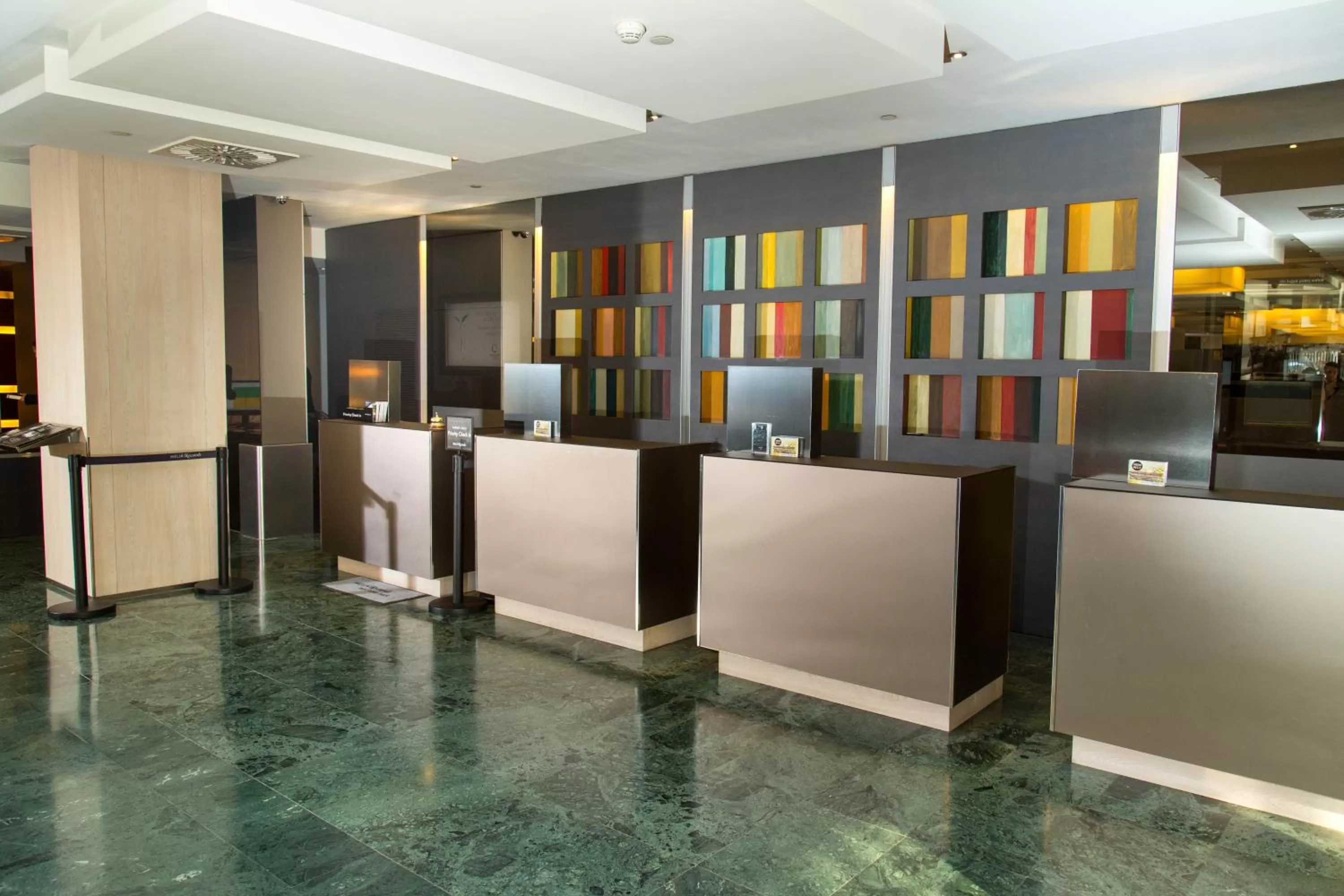 Lobby or reception in Melia Barcelona Sarriá