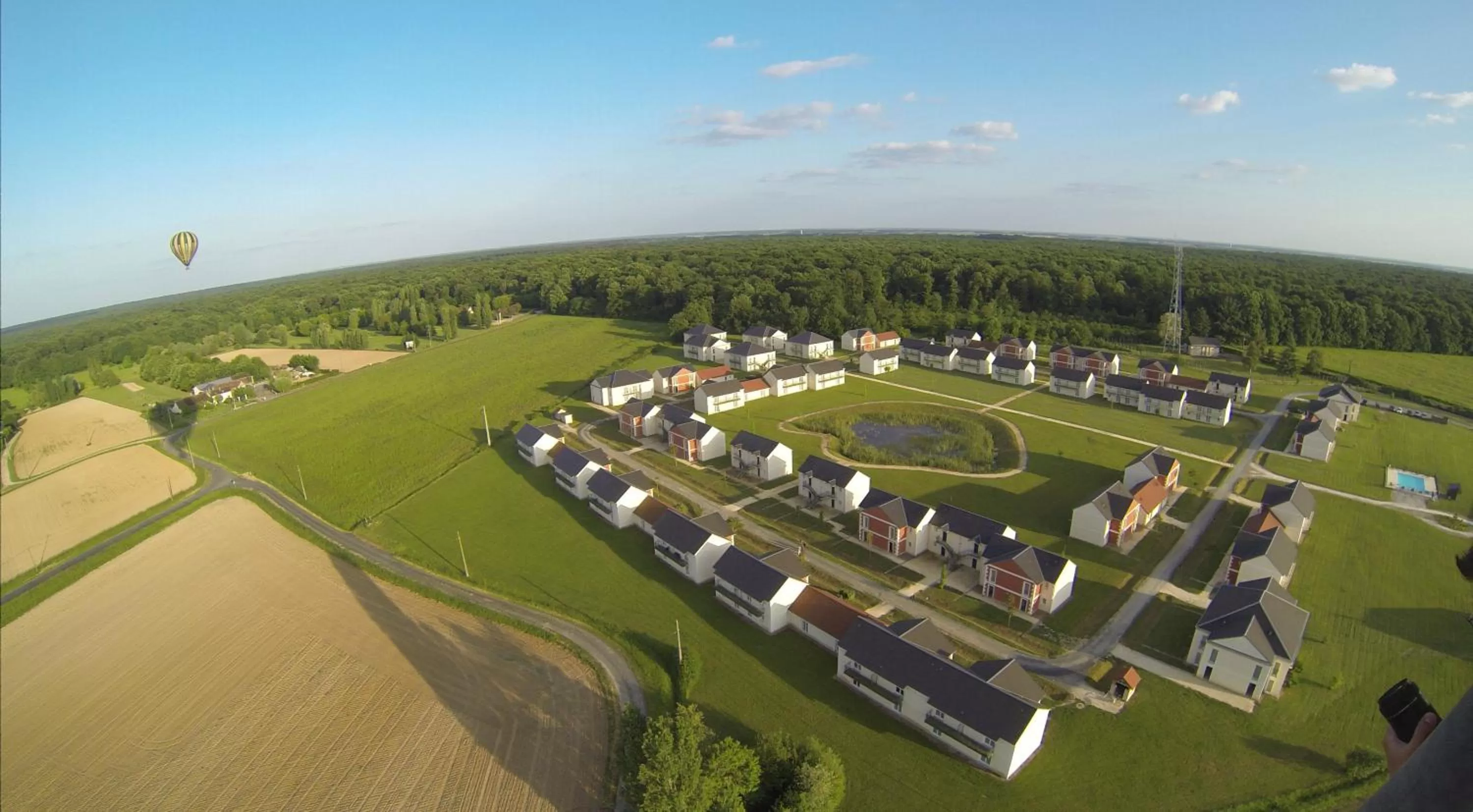 Bird's eye view in Résidence Villa Bellagio Amboise by Popinns