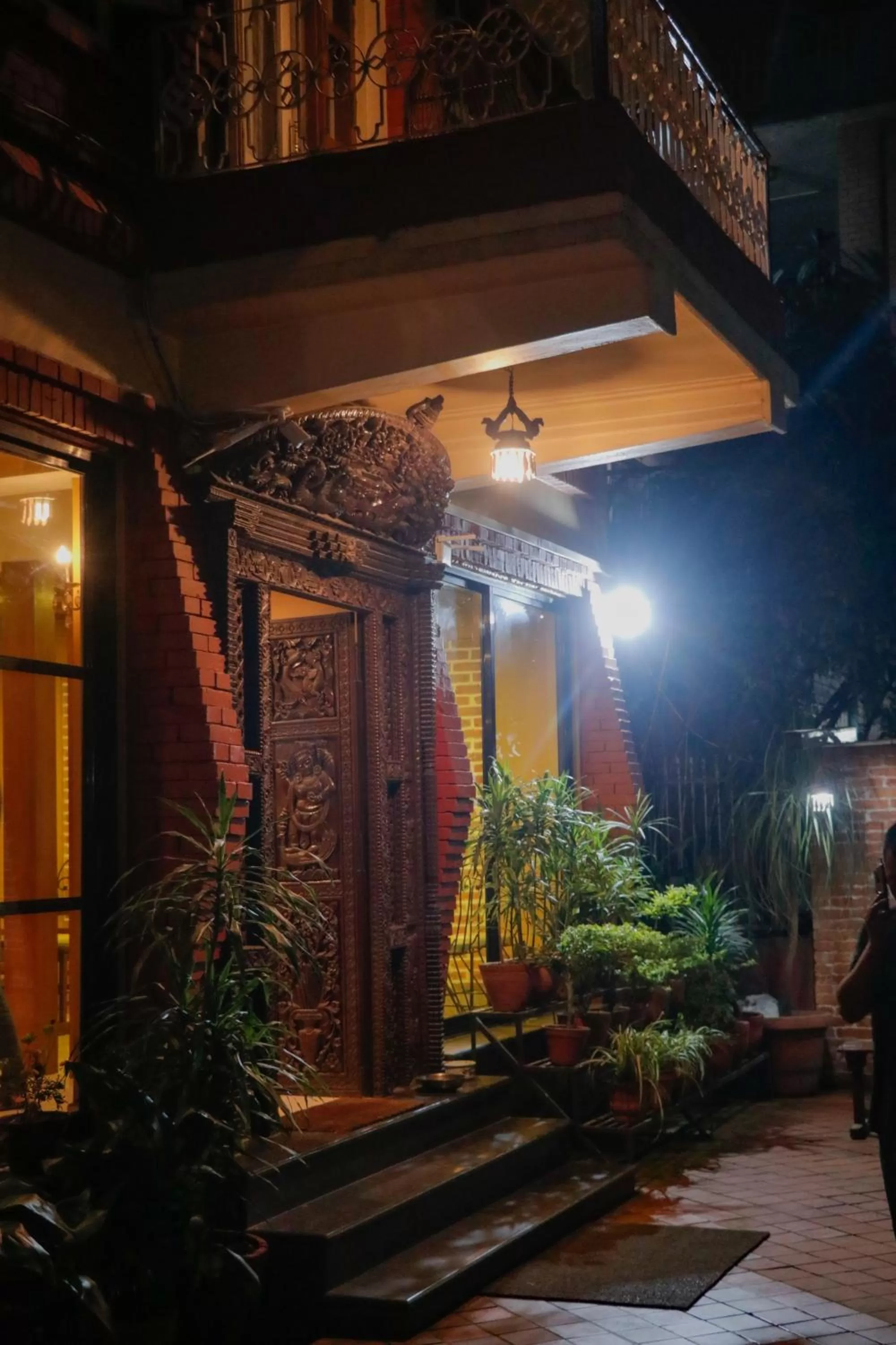 Facade/entrance in Hotel ThorongLa Thamel
