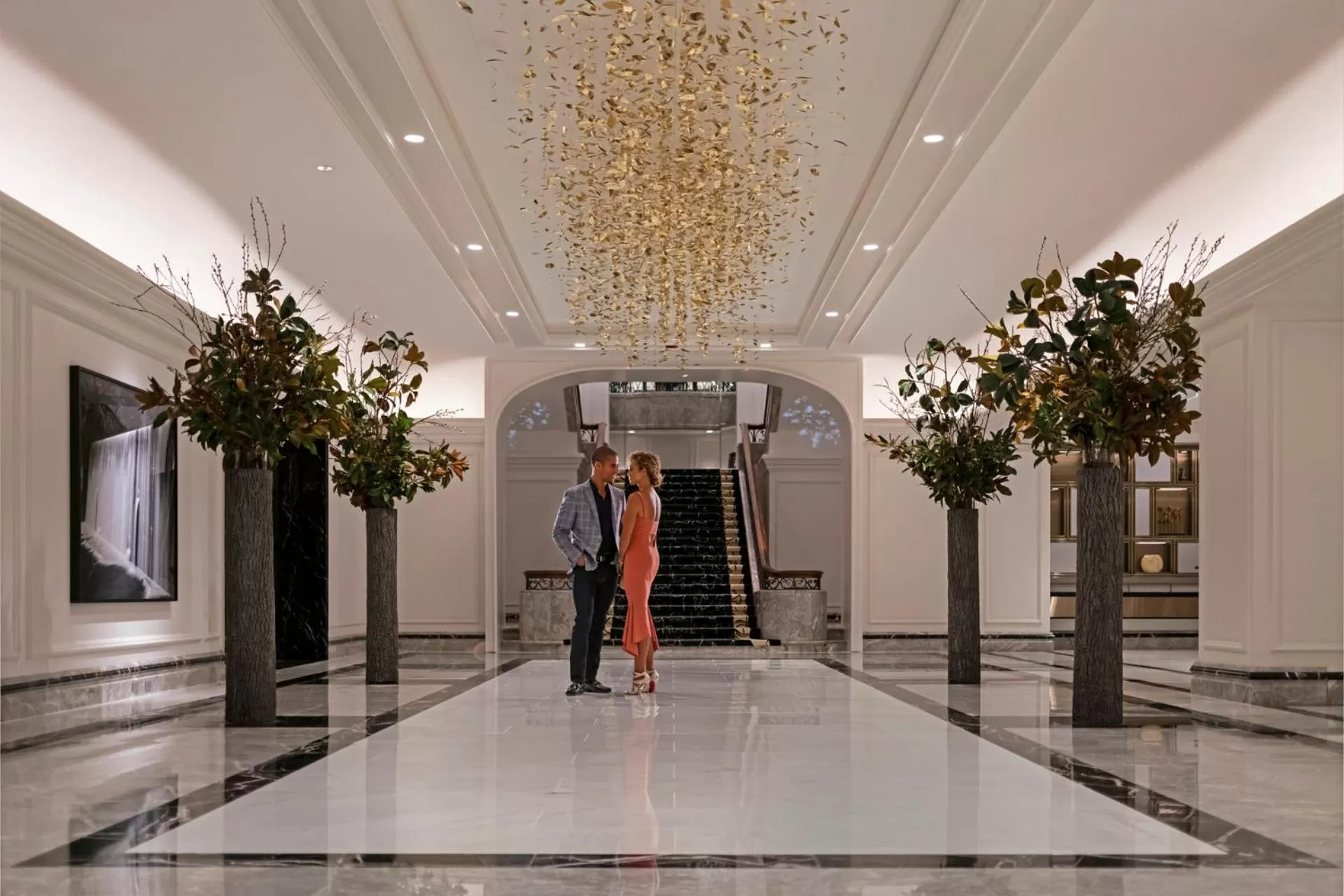 Lobby or reception in Four Seasons Chicago