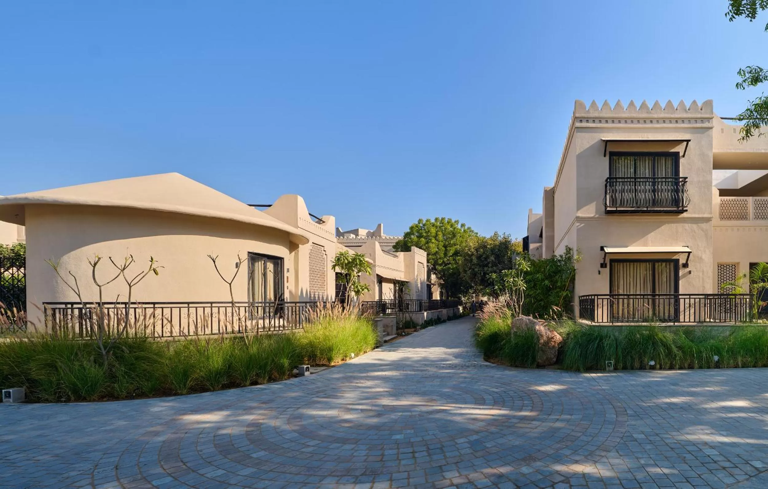 Facade/entrance in Pride Amber Vilas Resort & Convention Centre