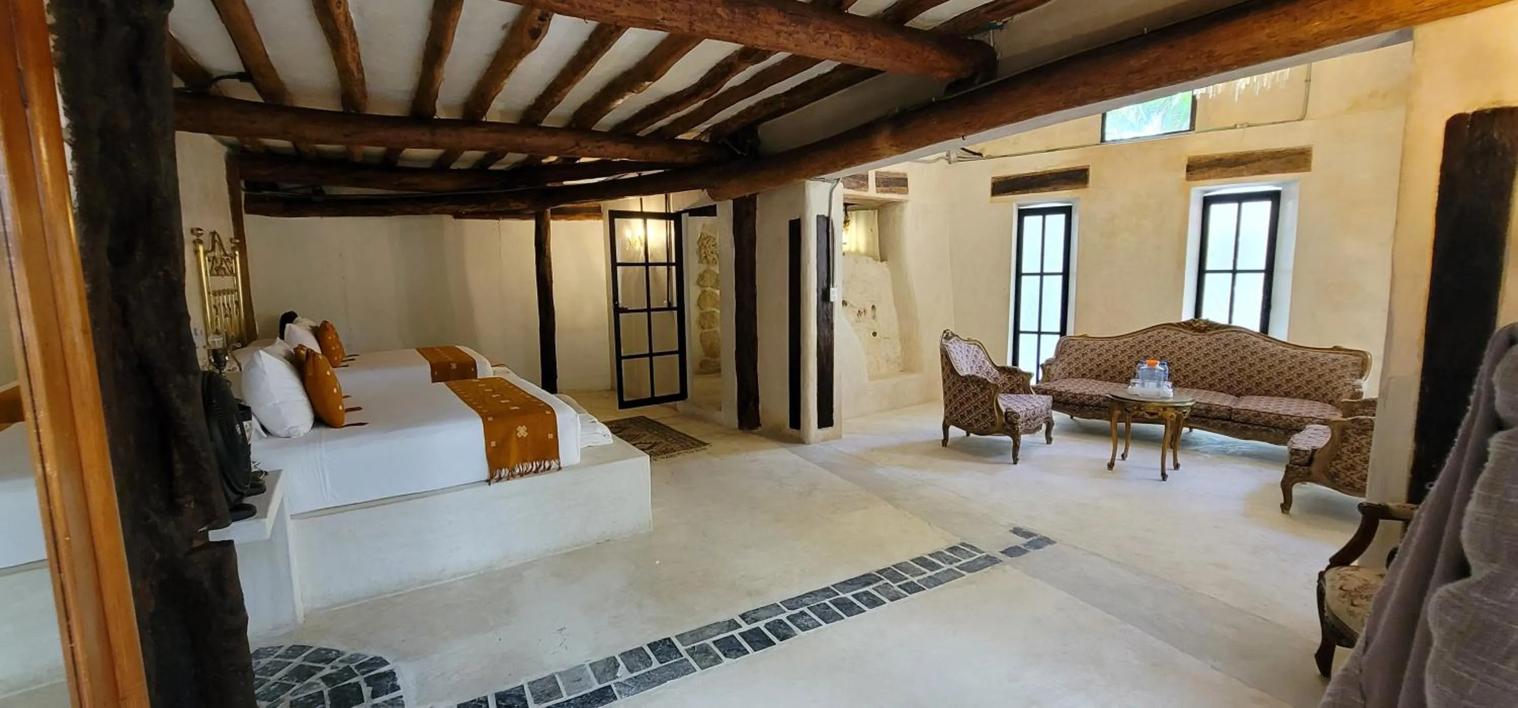 Bed in Casa Ambar Hotel & Boutique Tulum