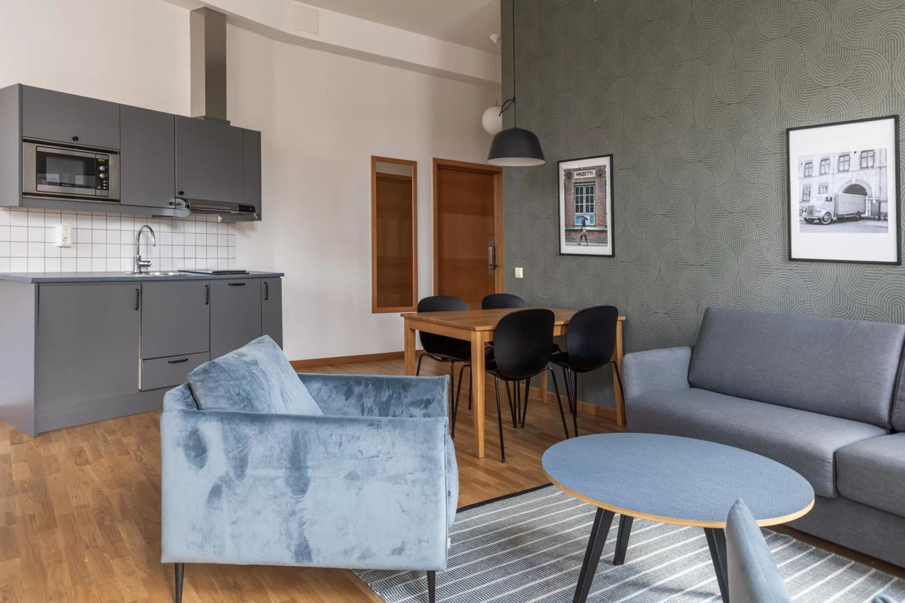 kitchen in The More Hotel Mazetti