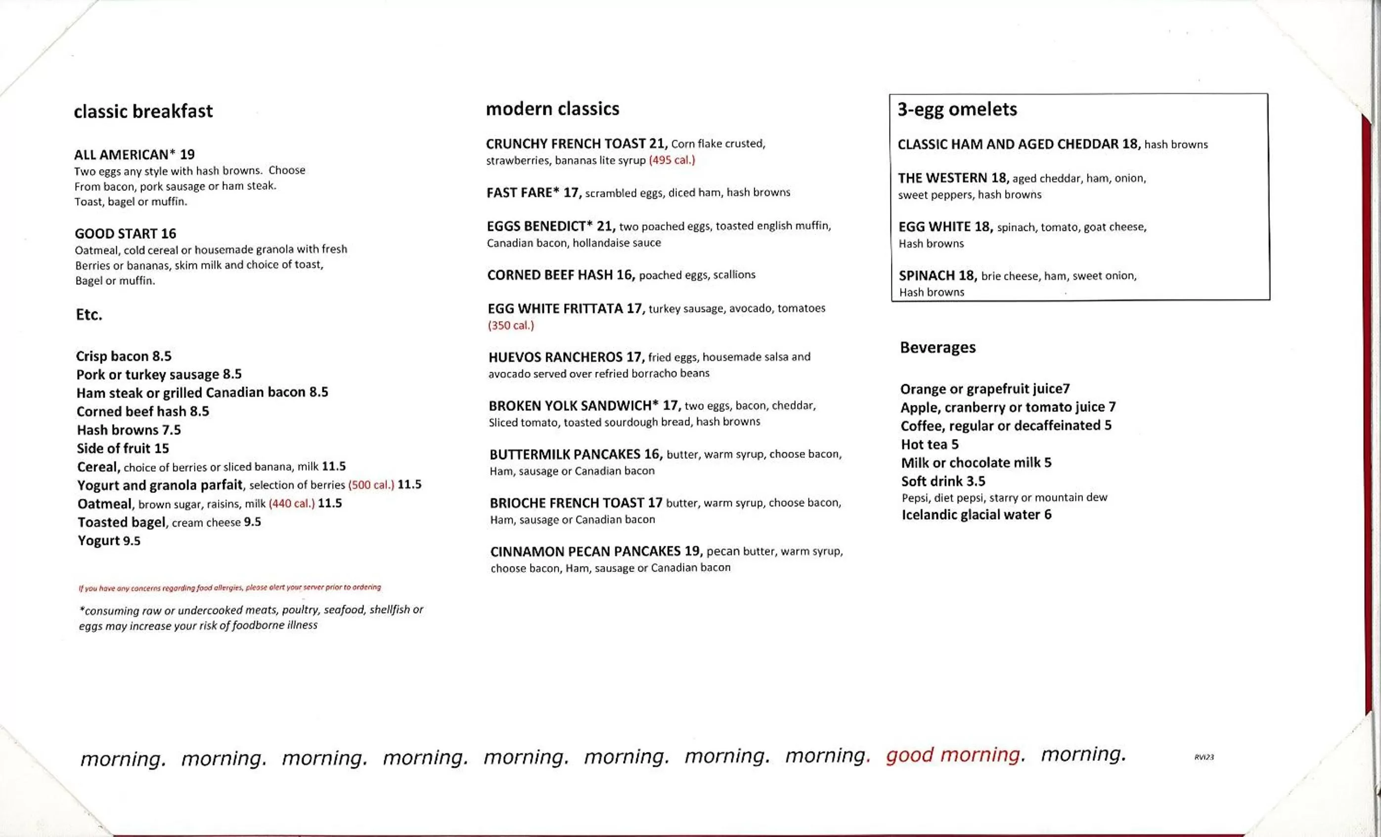 Breakfast in Marriott Dallas Las Colinas