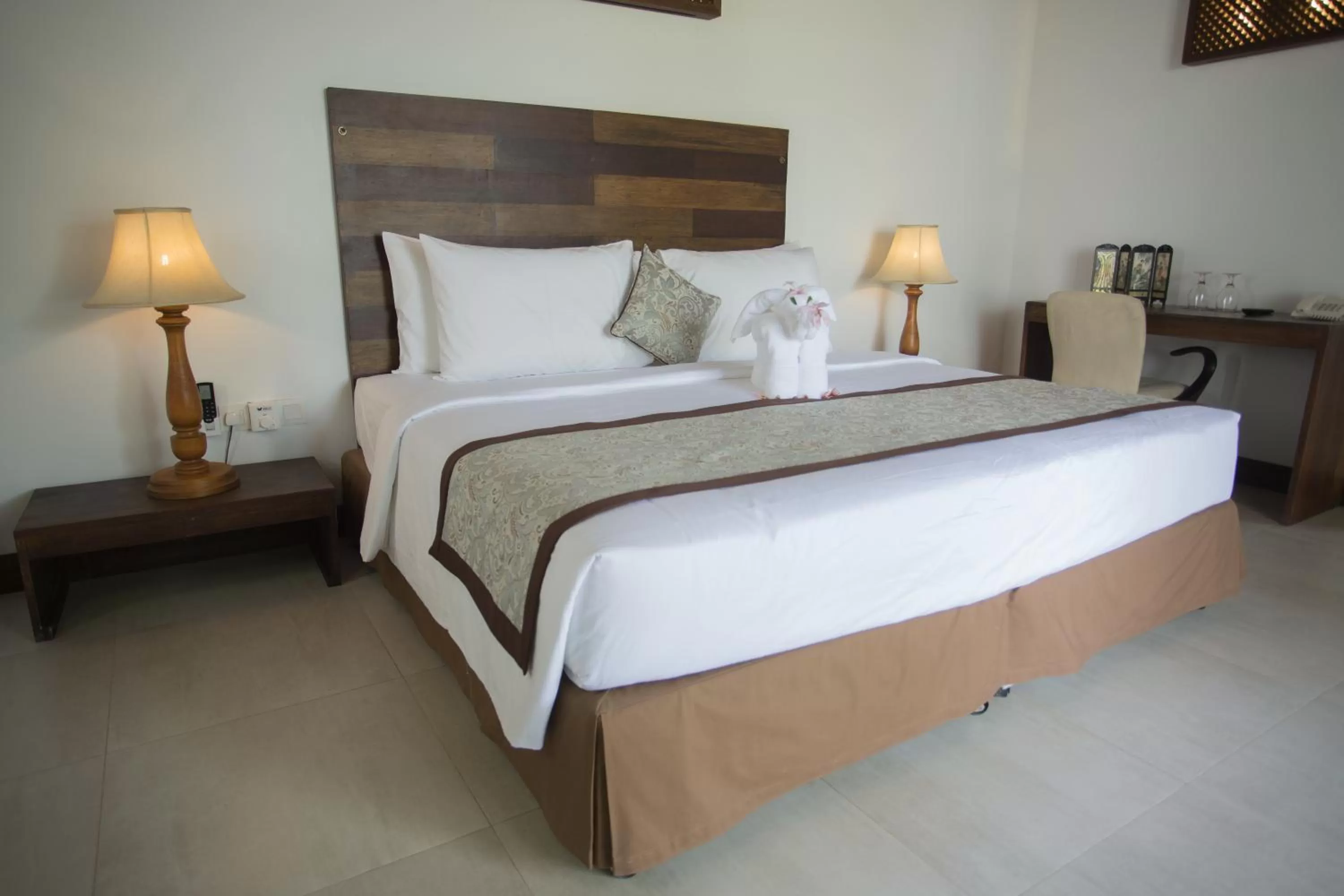 Bed in Amaluna Resorts