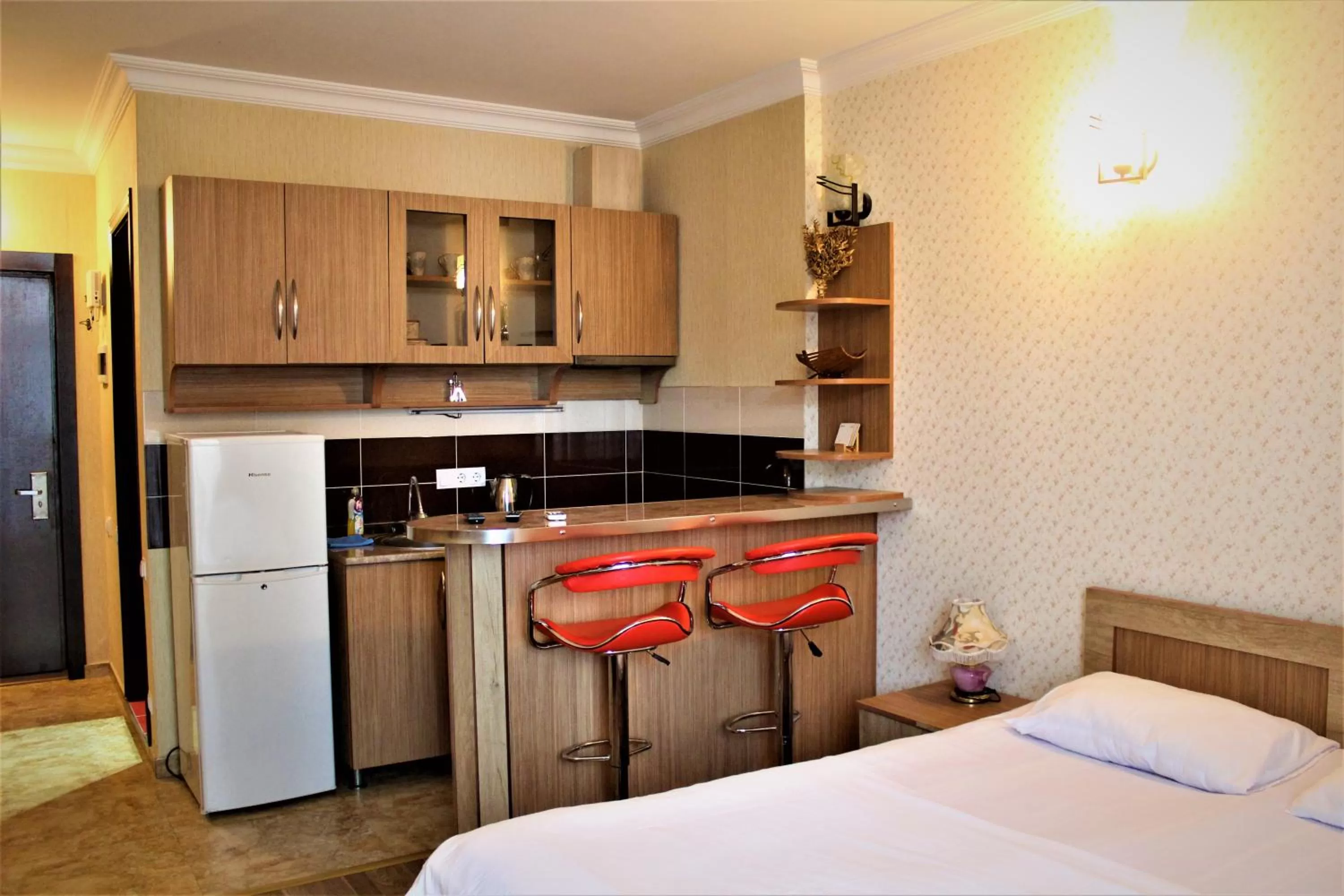 Kitchen/Kitchenette in Orbi Lux Apartment