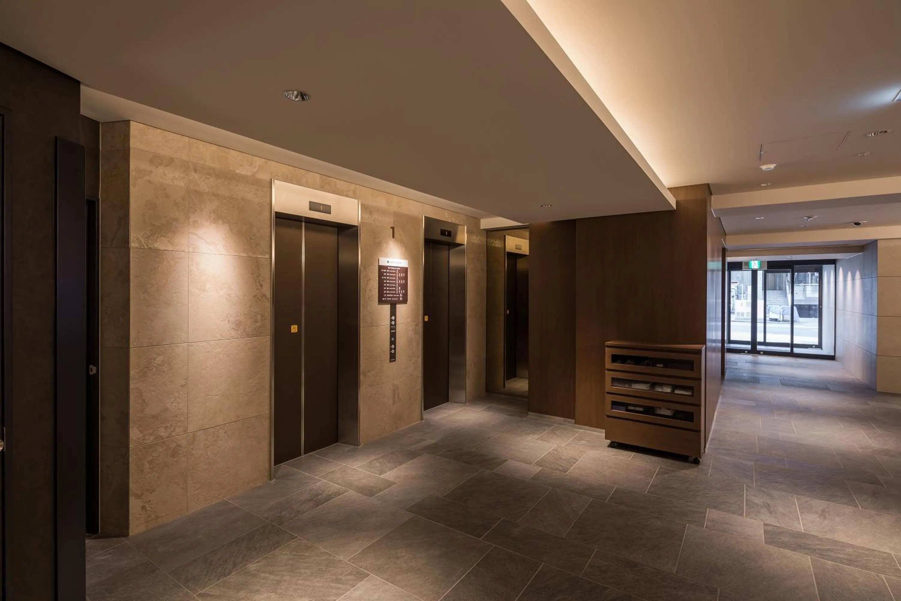 Lobby or reception in Hotel Mystays Nagoya Nishiki