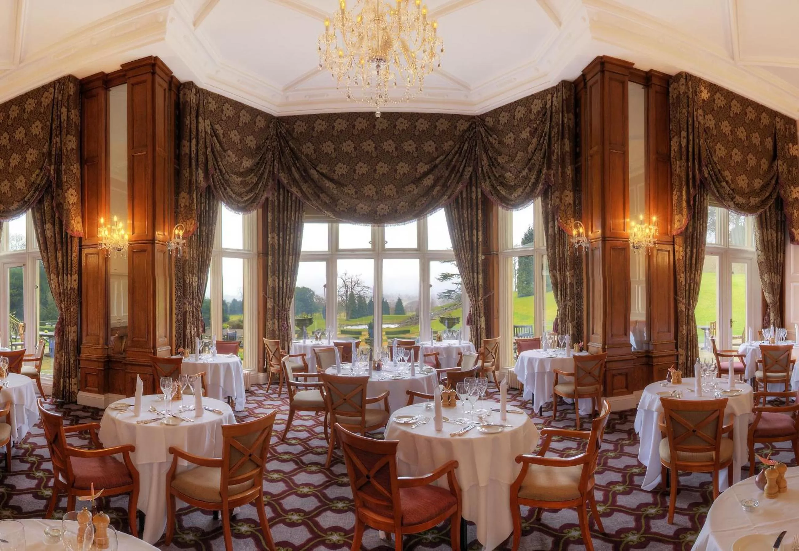 Restaurant/places to eat in The Welcombe Golf & Spa Hotel