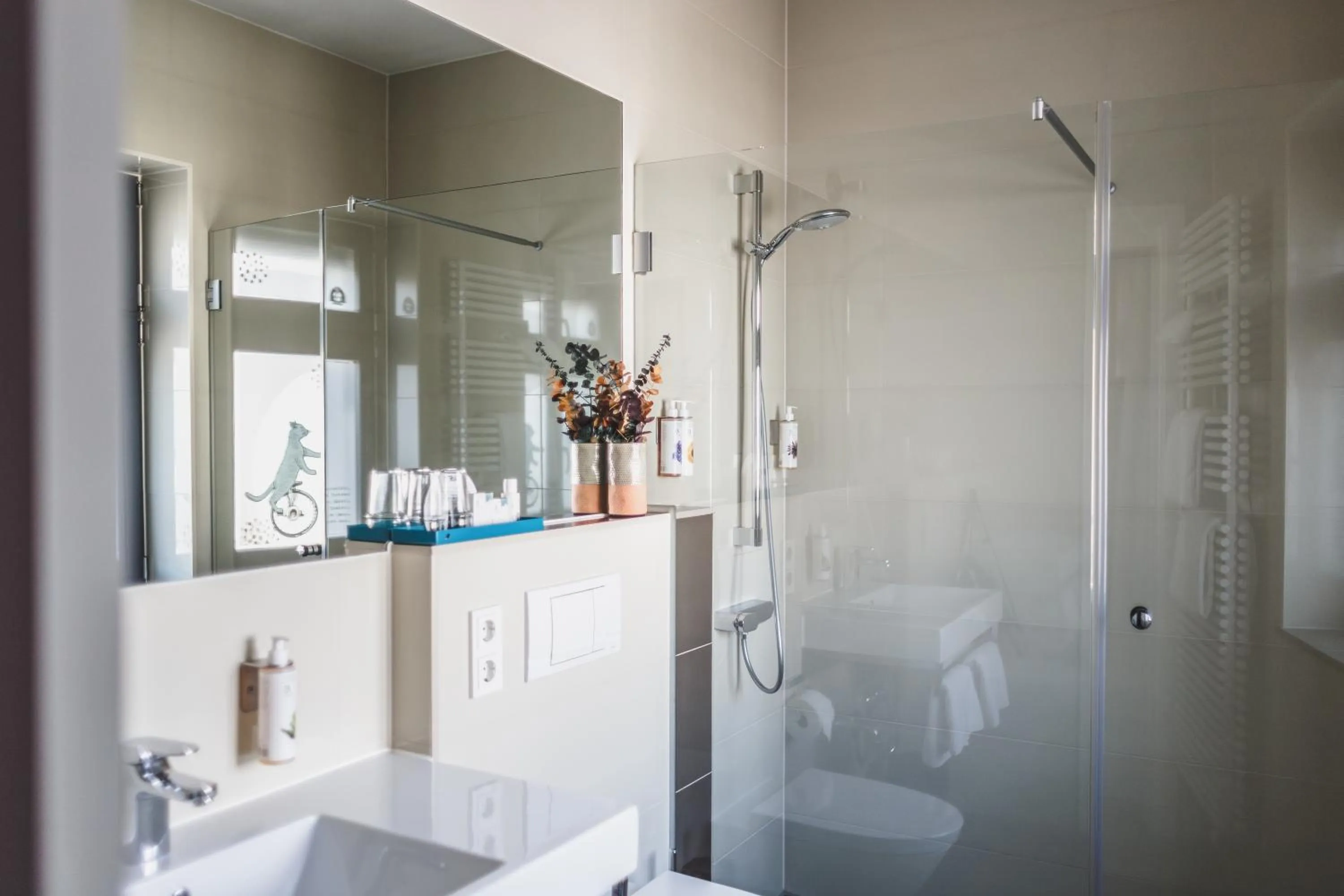 Shower in The Circus Hotel