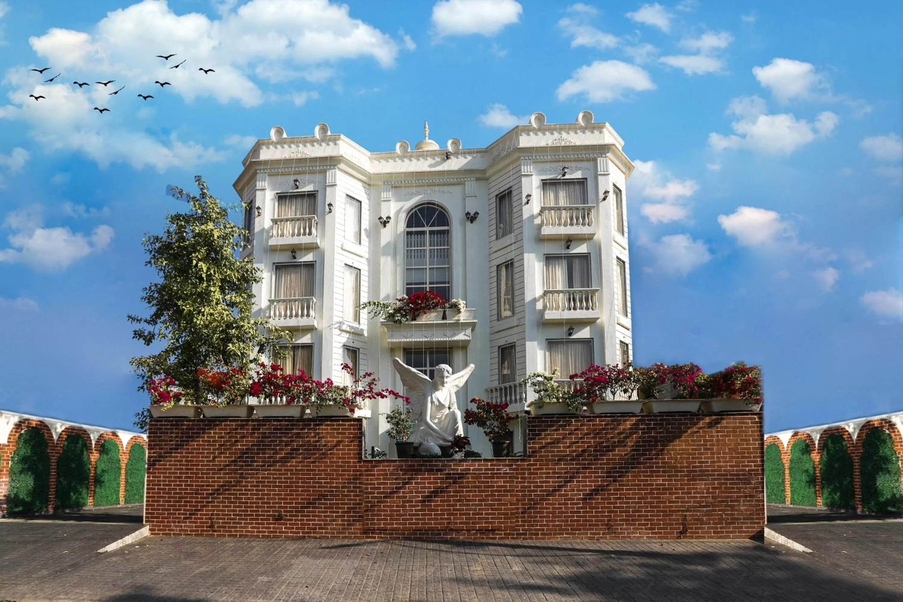 Property building in Hotel Magenta Jaipur