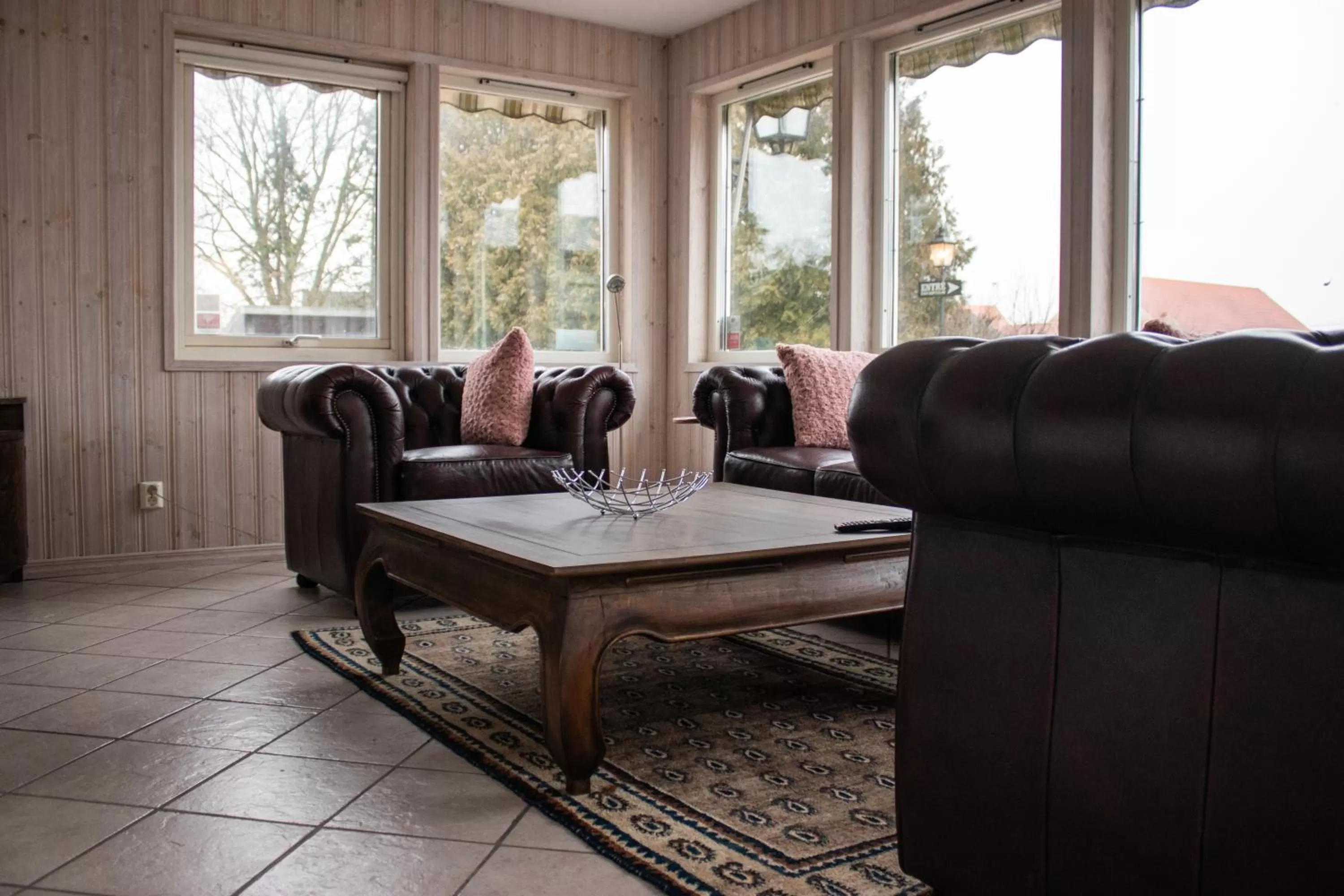 Seating area in Stora Herrestad B&B