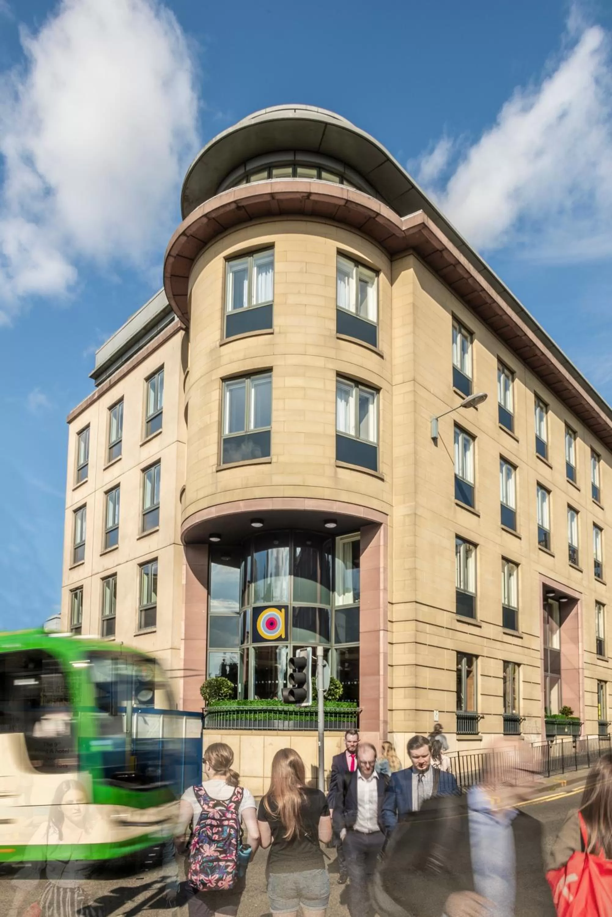 Property building in Point A Hotel Edinburgh Haymarket