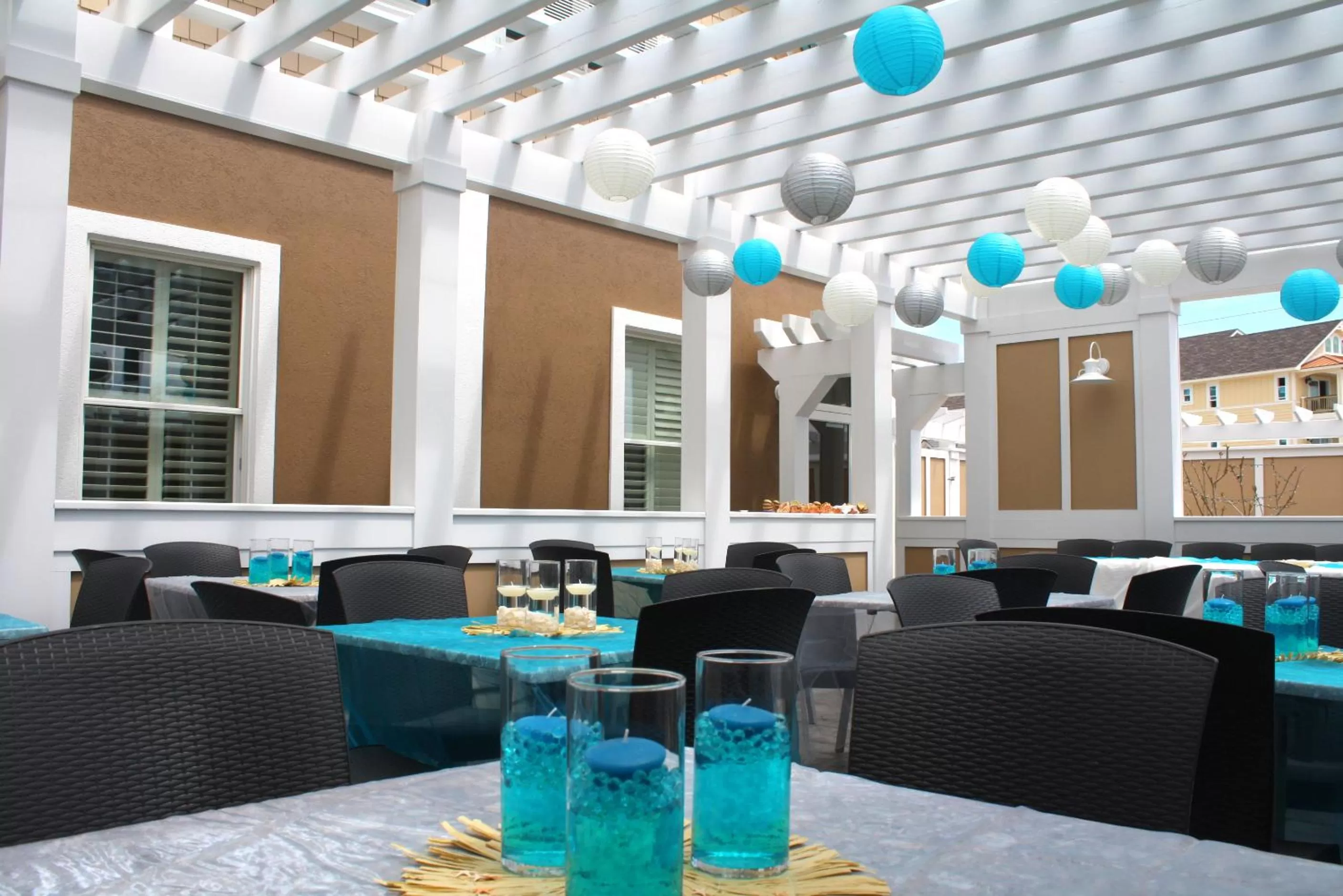 Decorative detail in Shutters on the Banks