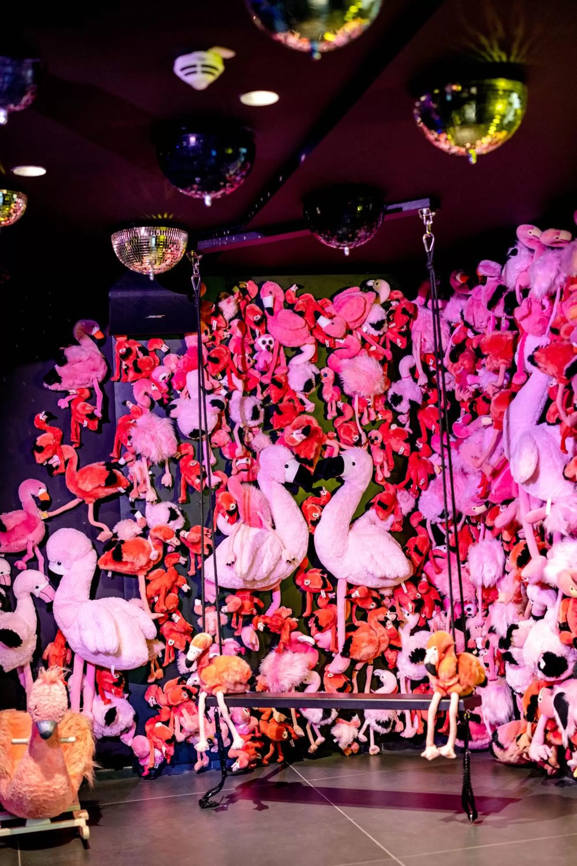 Decorative detail in The Flamingo