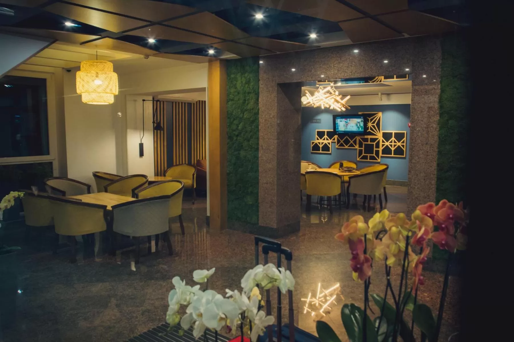 Lobby or reception in Ukraina Hotel